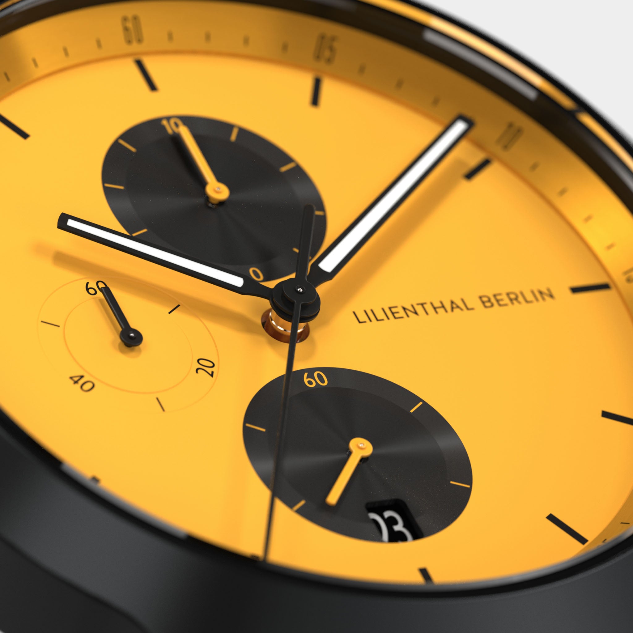 lilienthal-berlin-chronograph-line-2-grau-gelb-herrenuhr image 4
