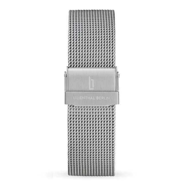lilienthal-berlin-mesh-armband-silver-geb-rstet-wechselarmband-f-r-lilienthal-1 image 1