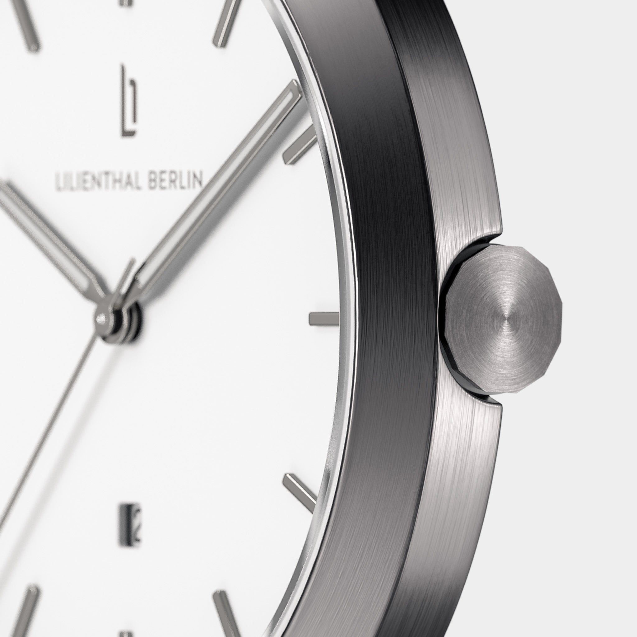 lilienthal-berlin-huxley-dark-silver-white-armbanduhr image 4