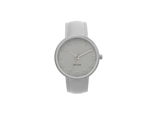 karlsson-ms-grey-damen-armbanduhr-stahl-mausgrau-3-2-cm image 1