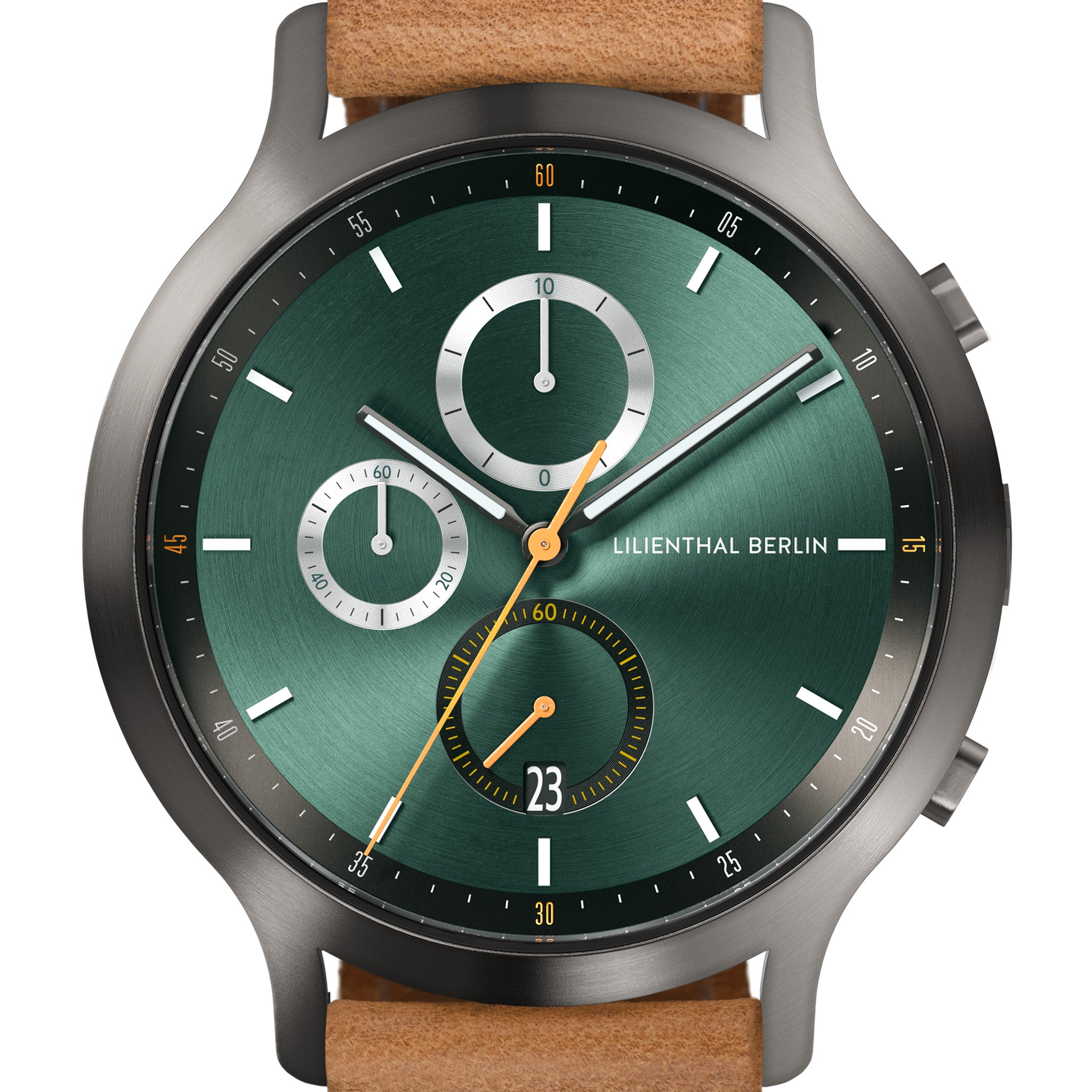 lilienthal-berlin-chronograph-armbanduhr-getaway-green-racing-green image 6