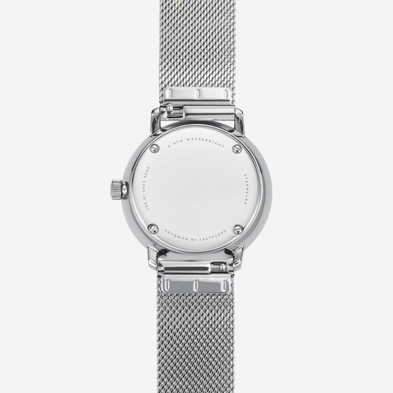 sternglas-naos-xs-damenuhr-33-mm-silber-edelstahl image 6