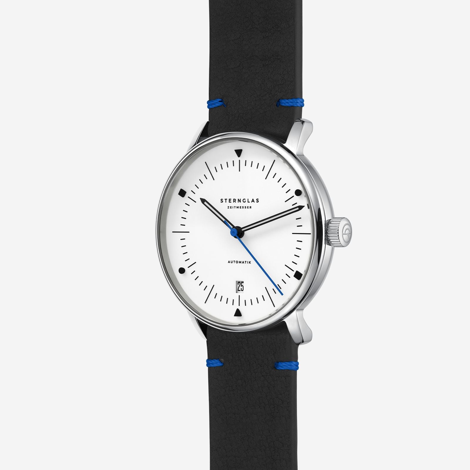 sternglas-naos-automatik-edition-bauhaus-x-blau-38-mm-leder image 4