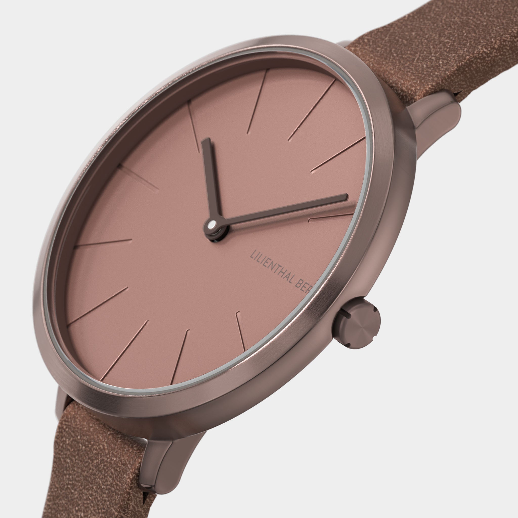 lilienthal-berlin-rosalux-damenuhr-smoky-taupe-30-mm-edelstahl image 2