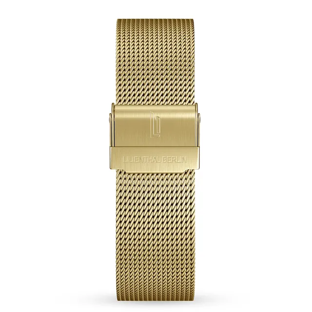 lilienthal-berlin-mesh-armband-gold-geb-rstet-f-r-lilienthal-1 image 1