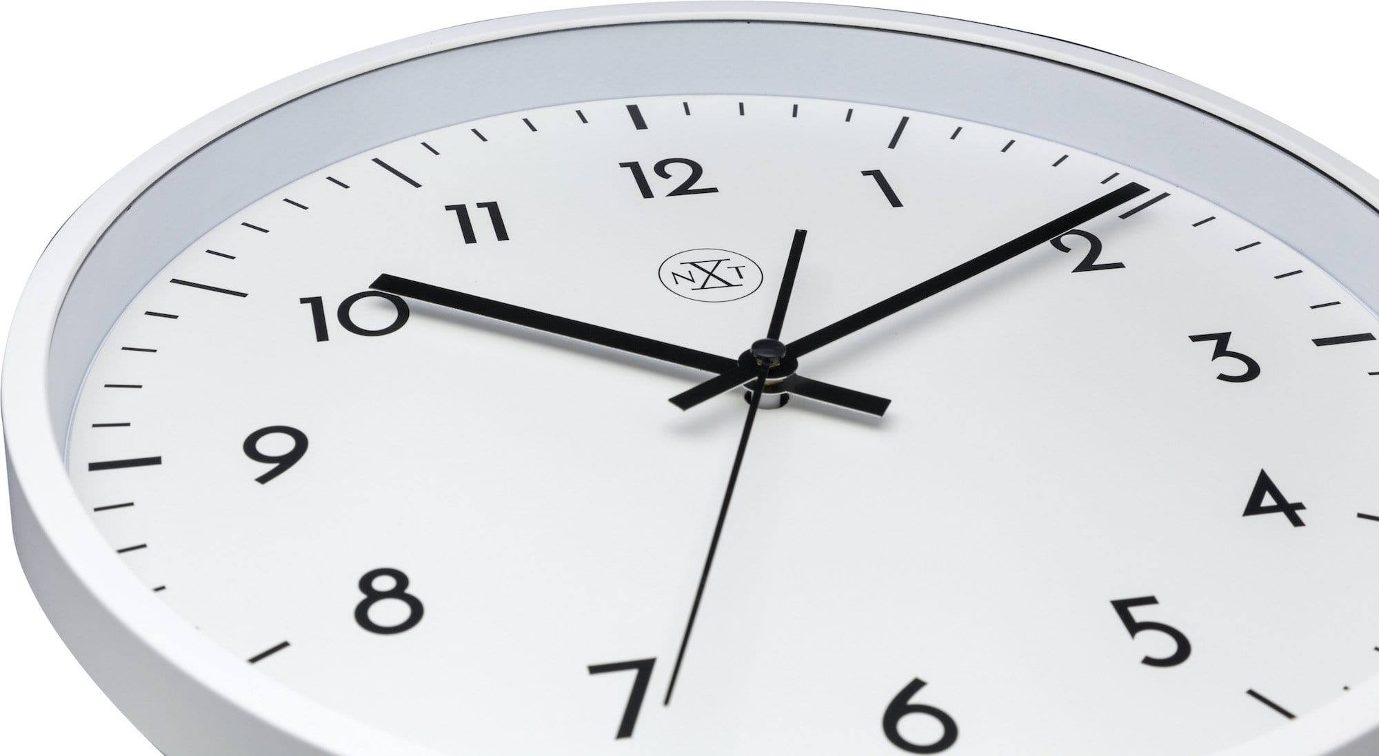 nextime-easy-big-wanduhr-30-cm-wei-kunststoff-analog-gut-ablesbar image 4