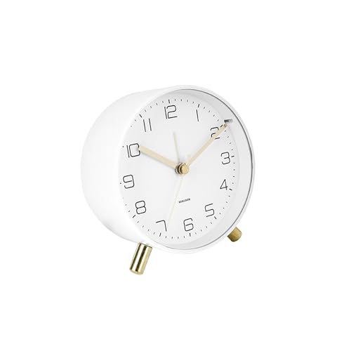 karlsson-lofty-wecker-wei-matt-11-cm-analog-mit-schlummerfunktion image 5