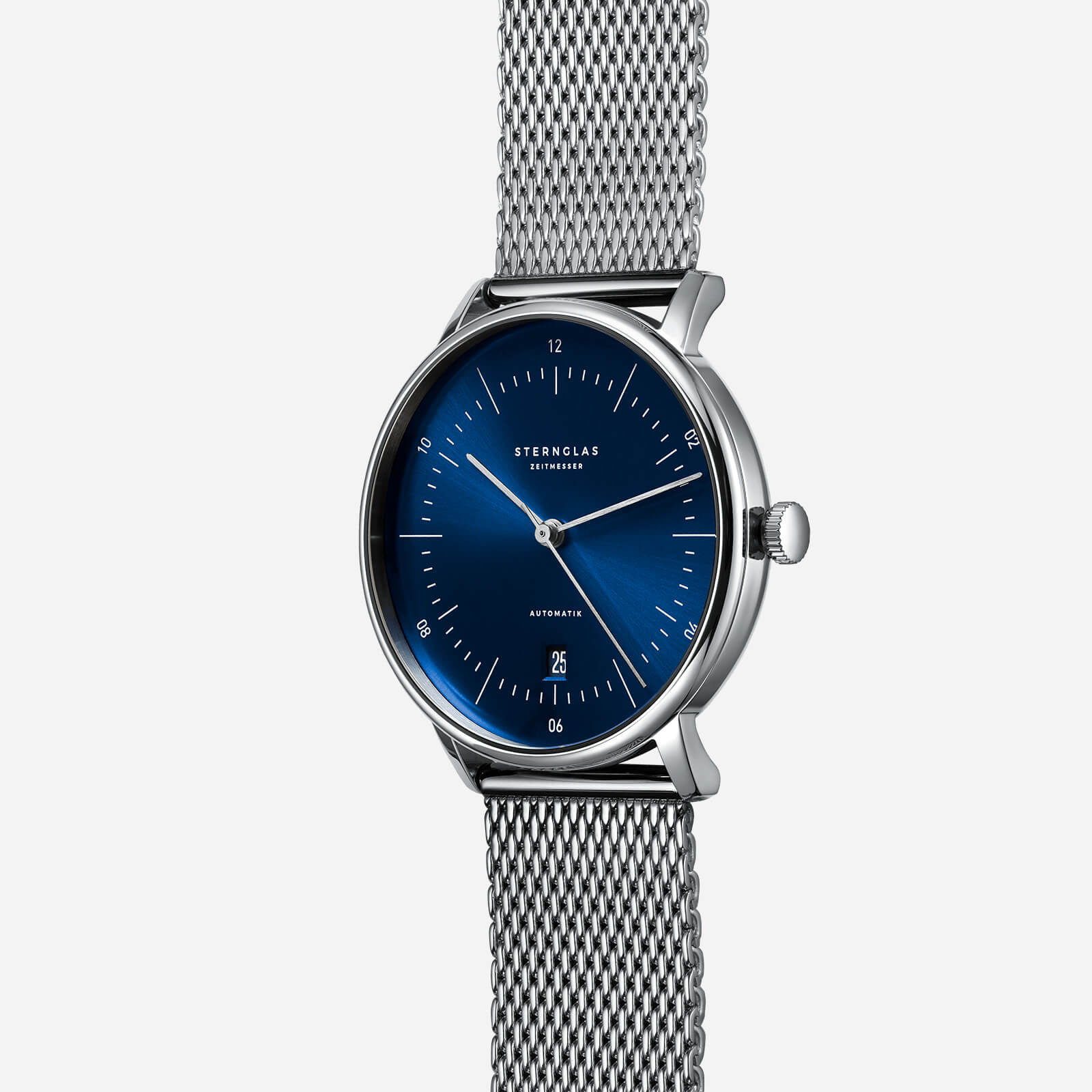 sternglas-naos-automatik-38mm-blau-mechanische-edelstahluhr-mit-saphirglas image 3