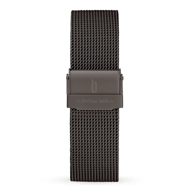 lilienthal-berlin-mesh-armband-gray-matte-wechselarmband image 1