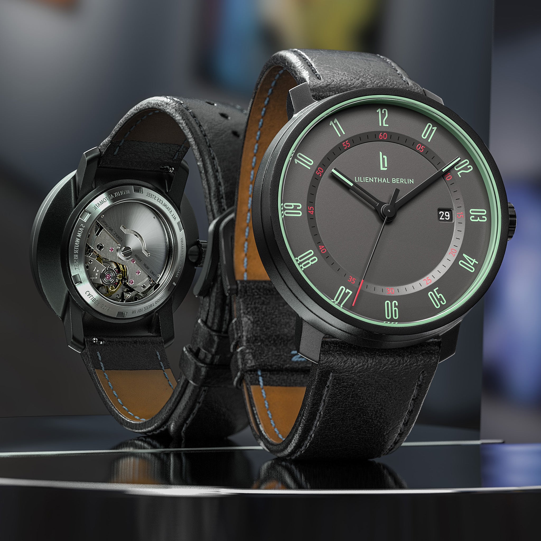 lilienthal-berlin-neolux-gray-mint-automatik-armbanduhr-42-mm image 3