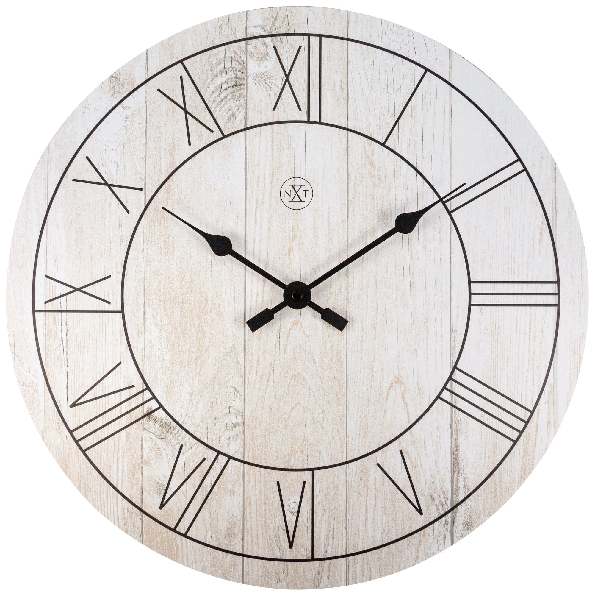 nextime-paul-wanduhr-40-cm-holz-analog image 1