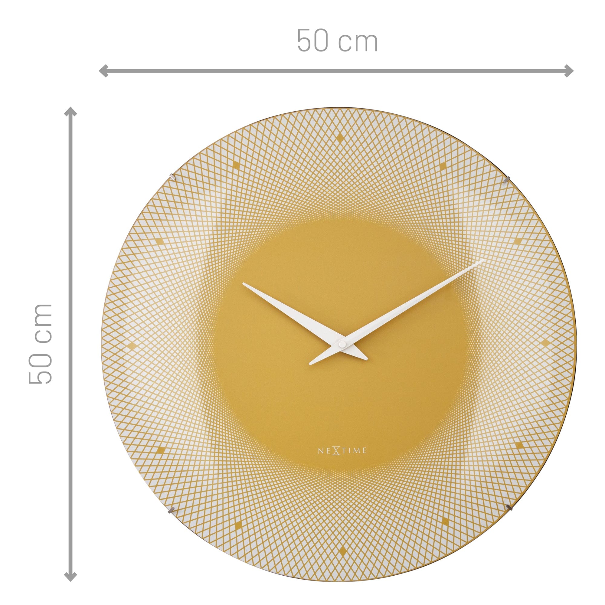 nextime-deep-50-wanduhr-50-cm-glas-gew-lbt-silent-blau-gelb image 4