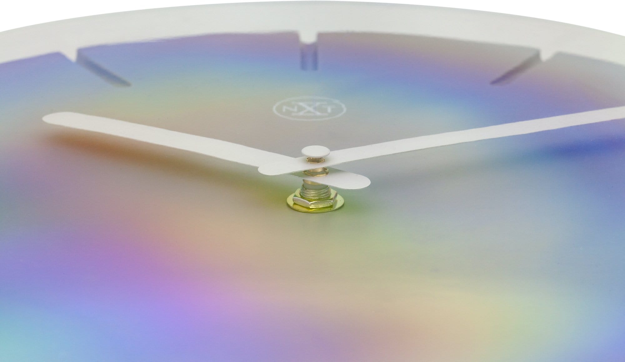 nextime-sweet-wanduhr-29-5-cm-kunststoff-grau-lachs image 7