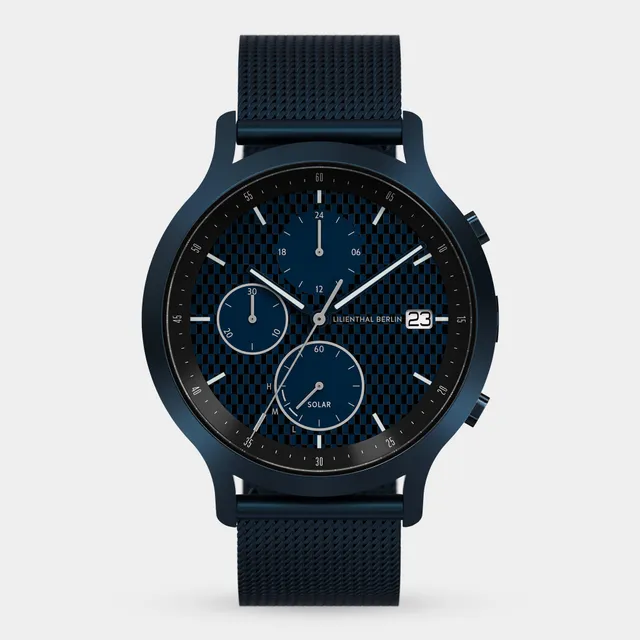 lilienthal-berlin-chronograph-solar-edition-ii-herrenuhr-carbon-edelstahl-mit-me image 1