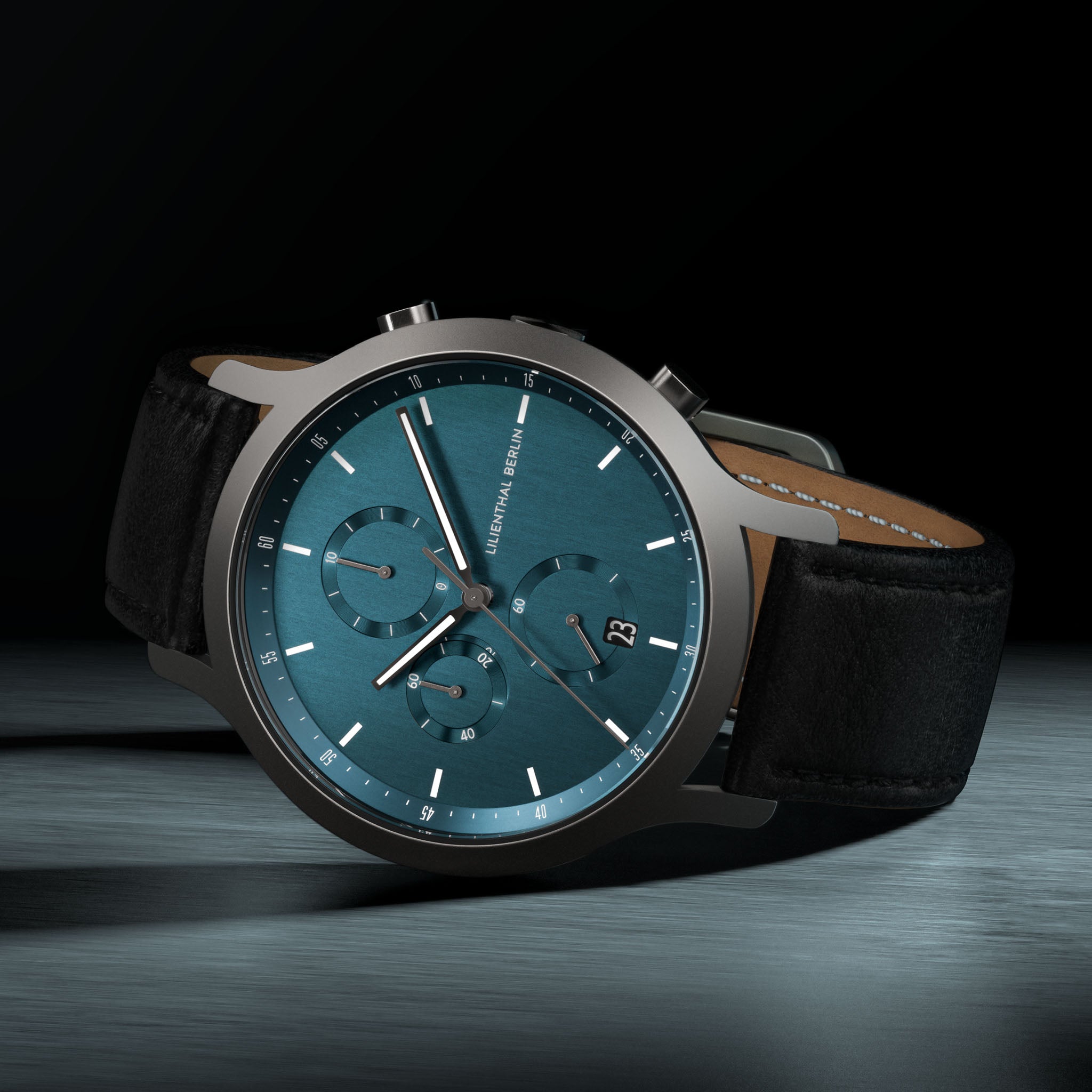 lilienthal-berlin-chronograph-myth-petrol-herrenuhr-mit-stoppfunktion image 3