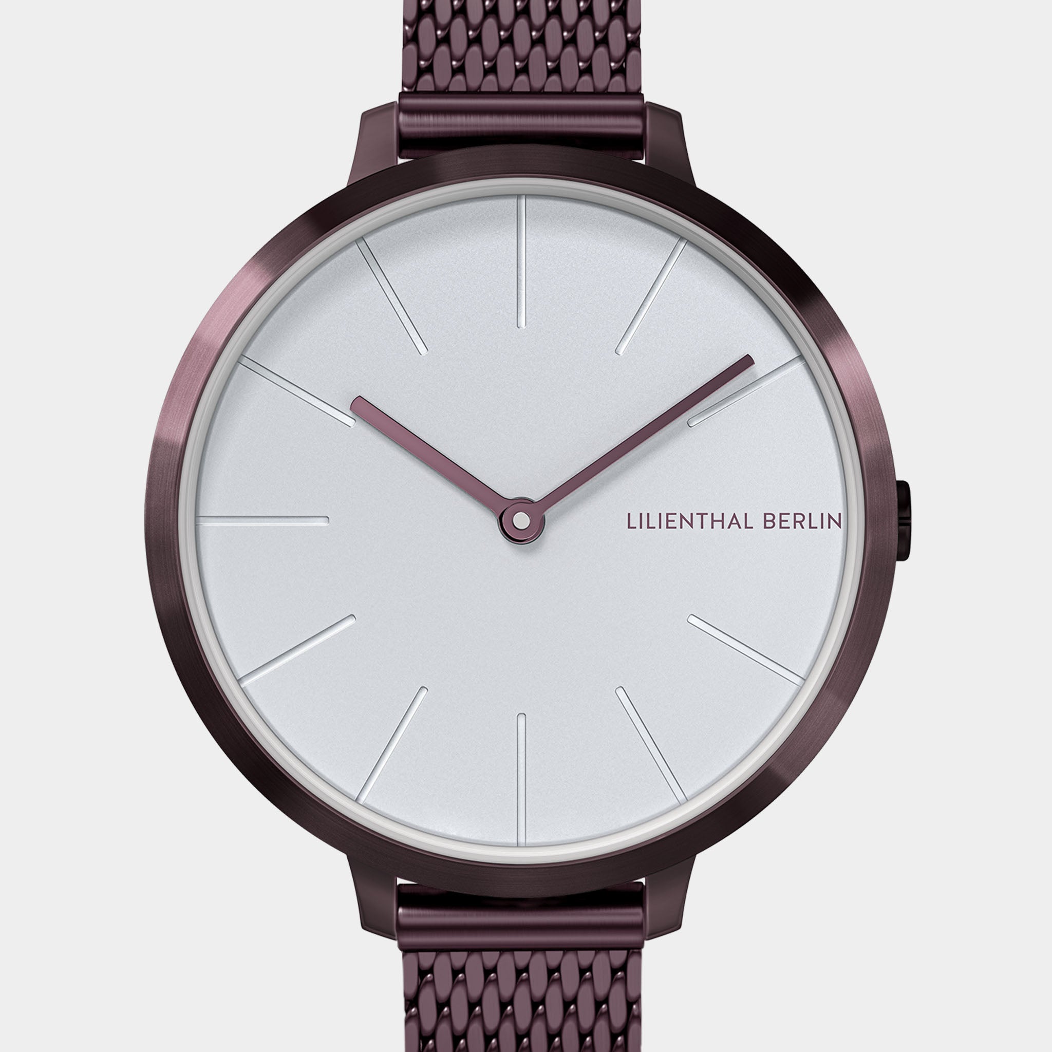 lilienthal-berlin-rosalux-burgundy-white-30-mm-armbanduhr image 6