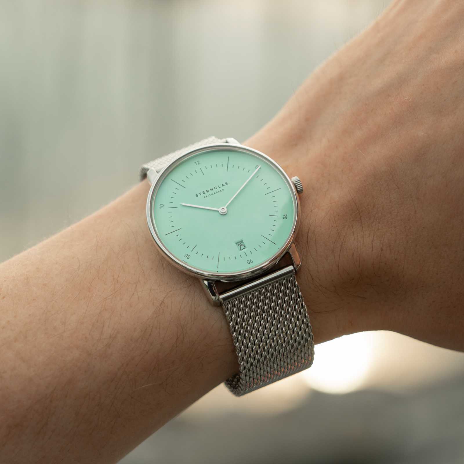sternglas-naos-damenuhr-herrenuhr-t-rkis-38-mm-leder image 8