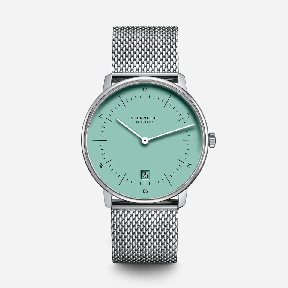sternglas-naos-damenuhr-herrenuhr-t-rkis-38-mm-leder image 1