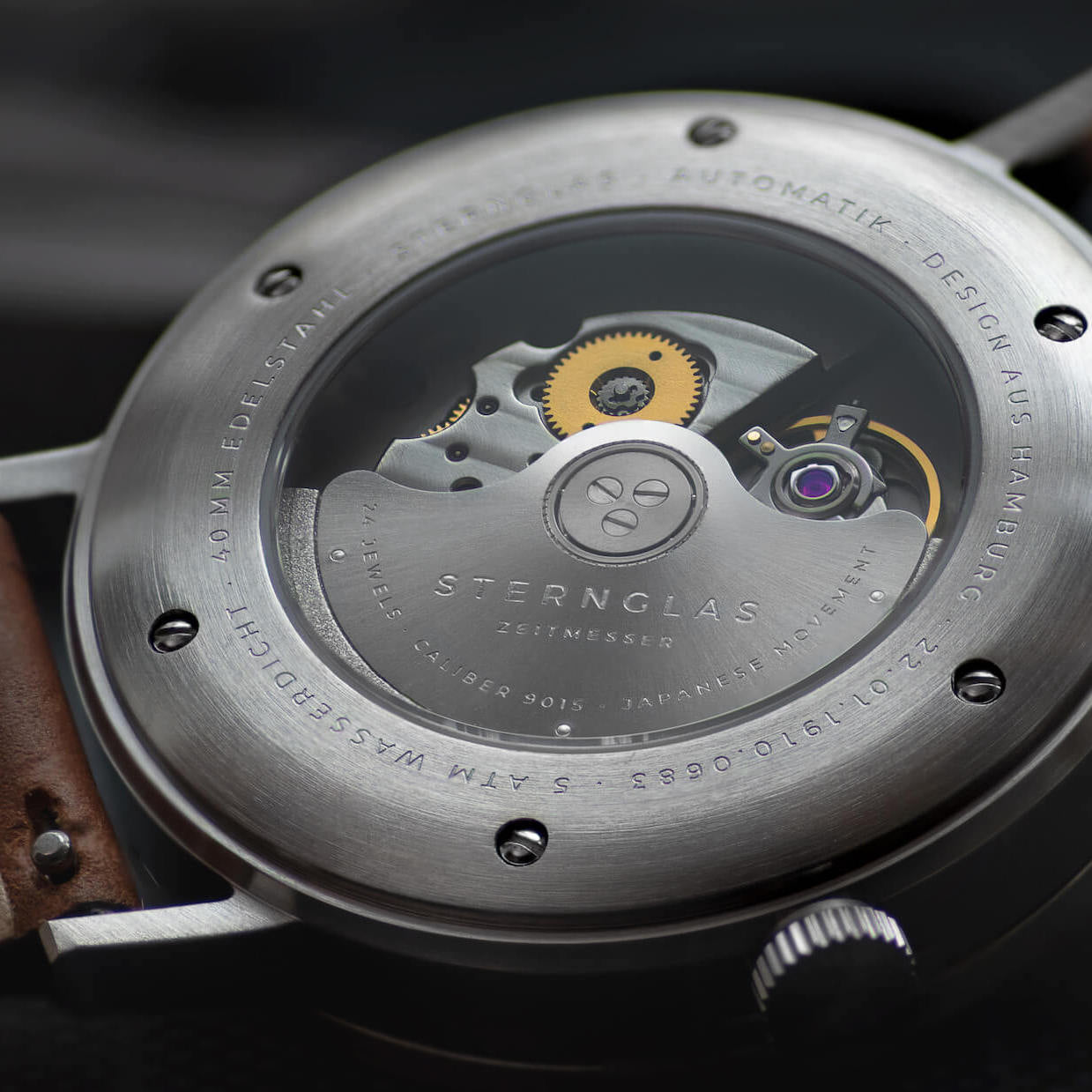 sternglas-zirkel-automatik-uhr-40-mm-mit-saphirglas image 4