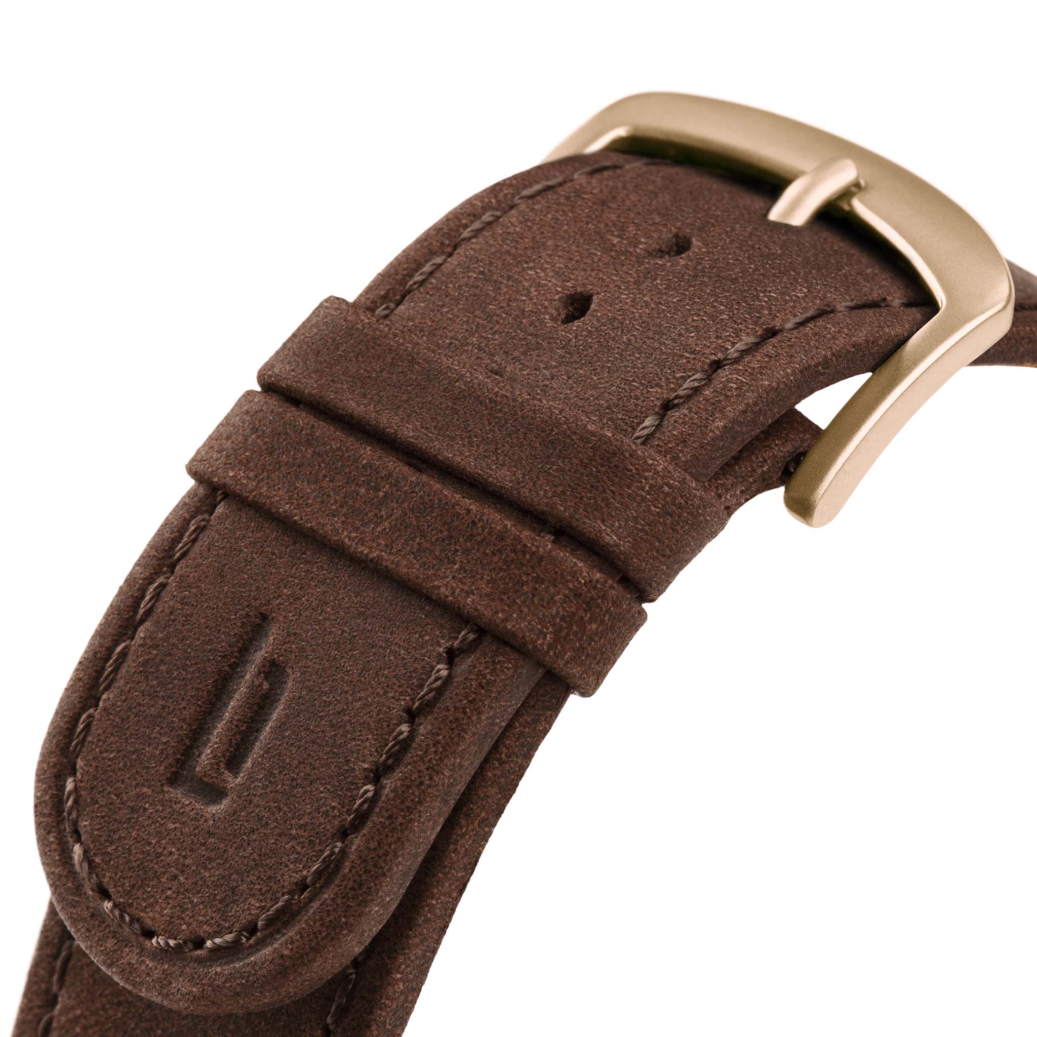 lilienthal-berlin-leather-strap-dark-brown-lederarmband-dunkelbraun-2 image 2
