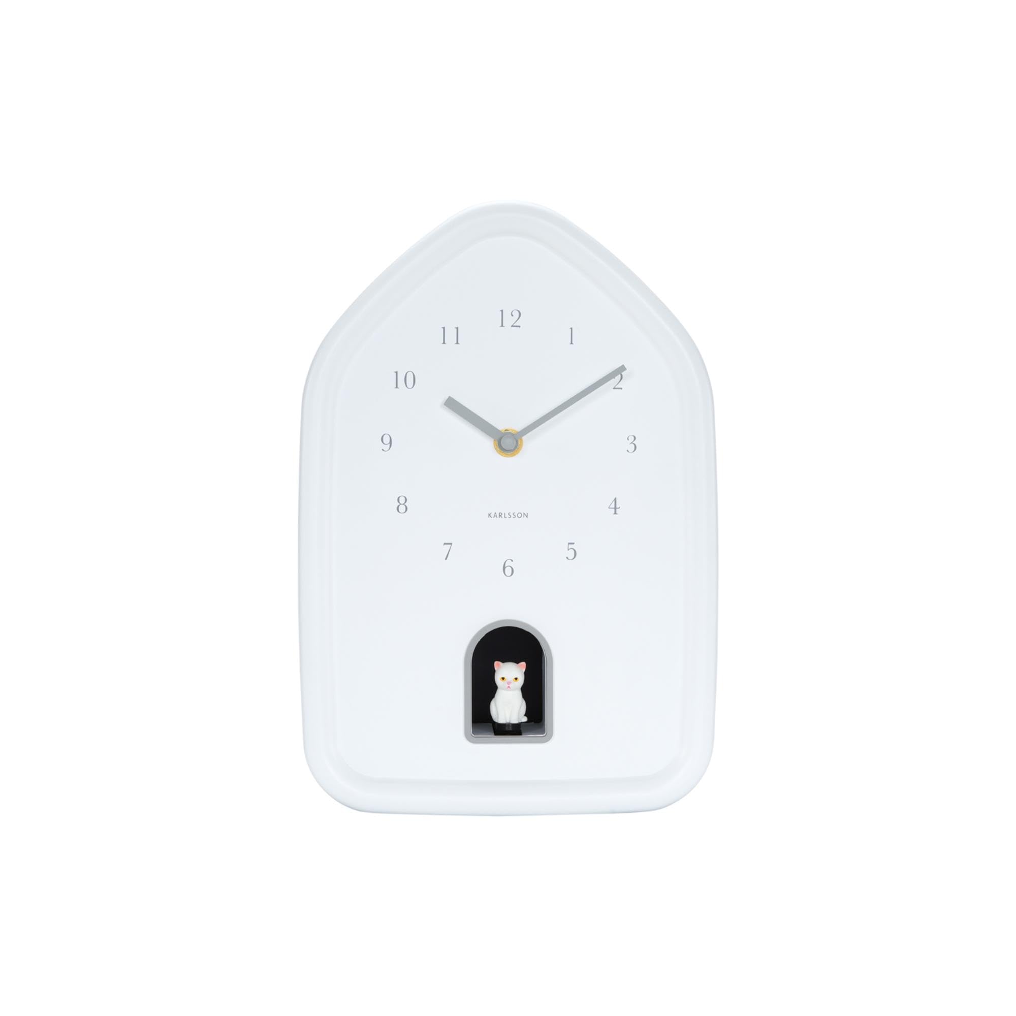 karlsson-modern-kitty-wanduhr-wei-29-1x20x29-1-cm-katzen-haus-design image 1