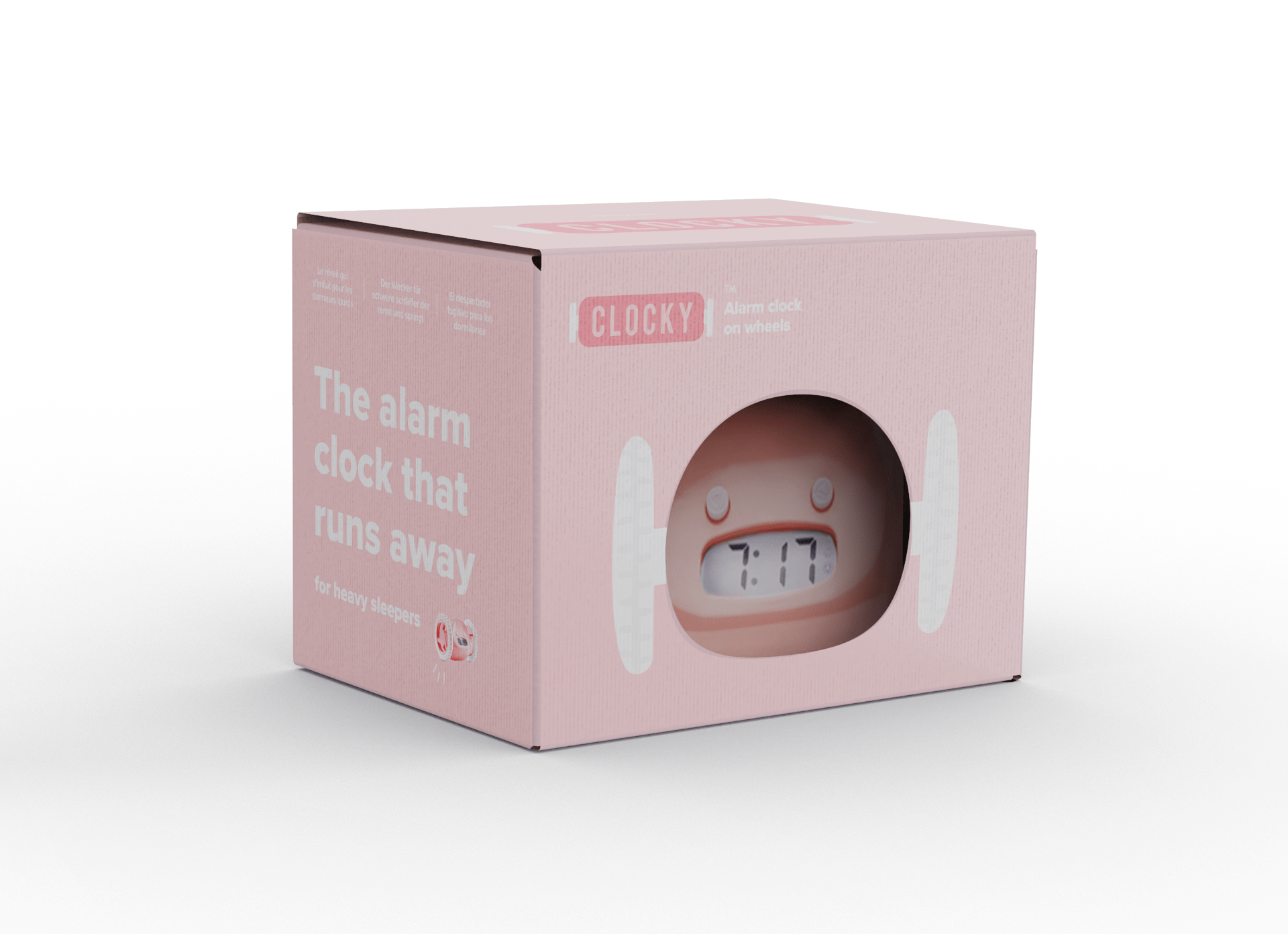 nextime-clocky-pink-wecker-auf-r-dern-digital image 7