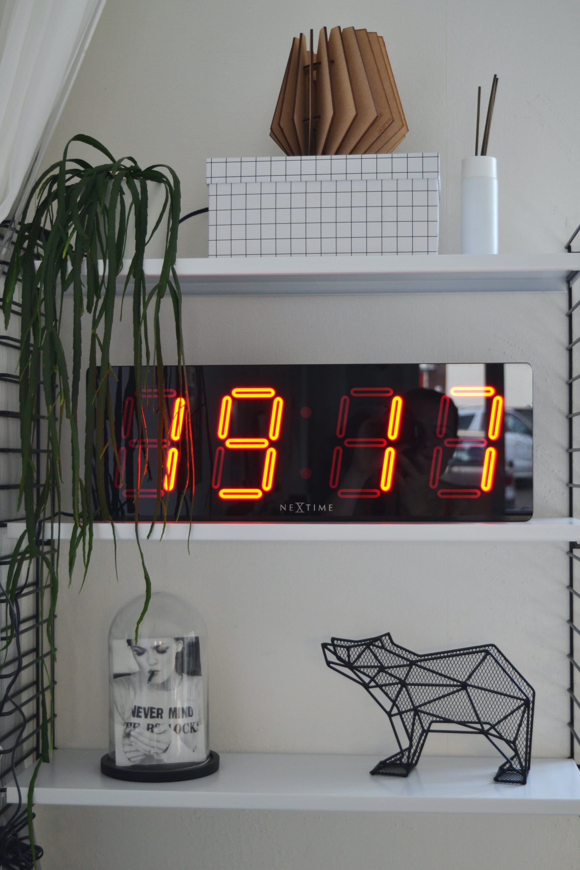 nextime-big-d-digitale-wand-und-tischuhr-51-5-x-18-x-4-5-cm-schwarz-kunststoff-r image 8