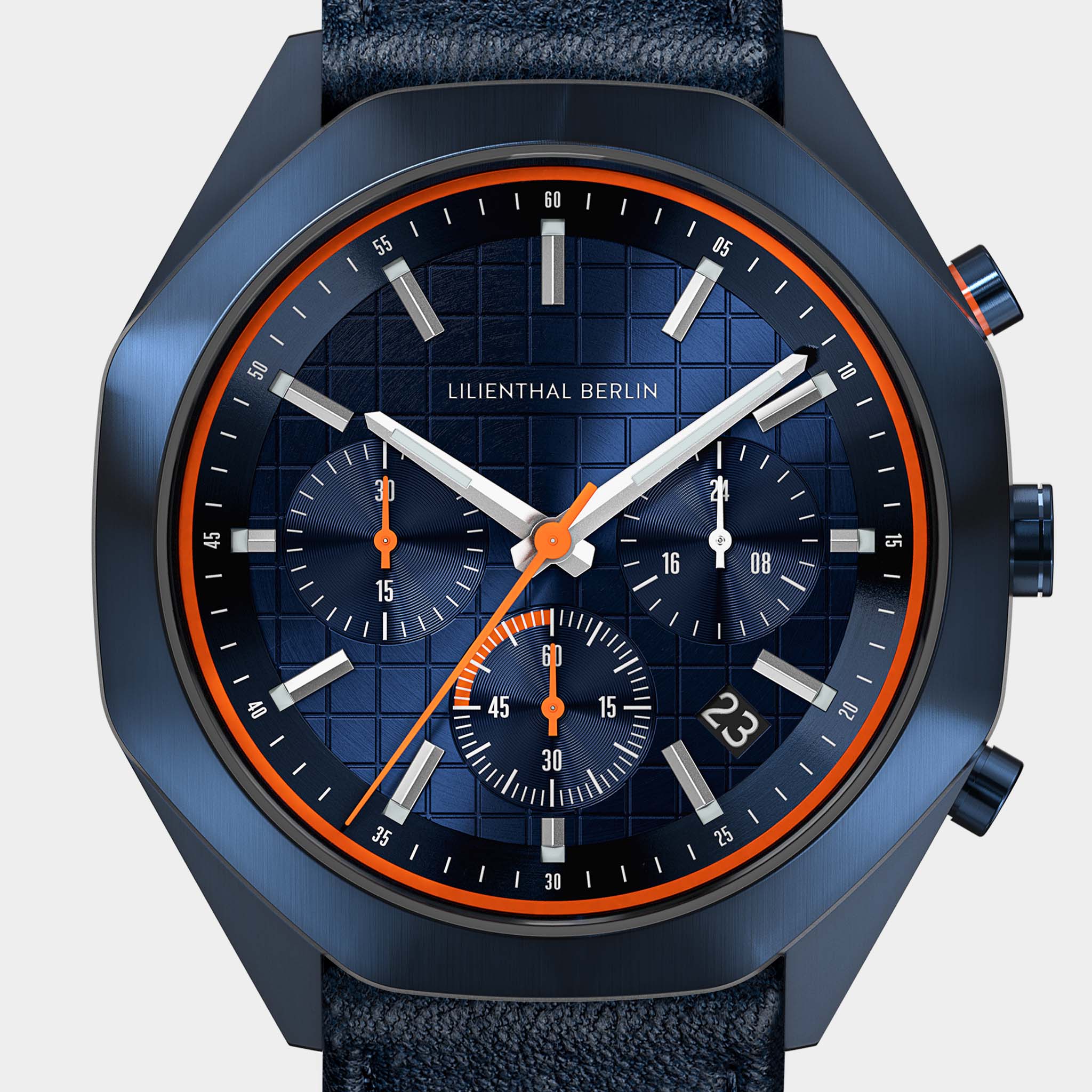 lilienthal-berlin-octachrono-blue-orange-chronograph-40-mm image 7