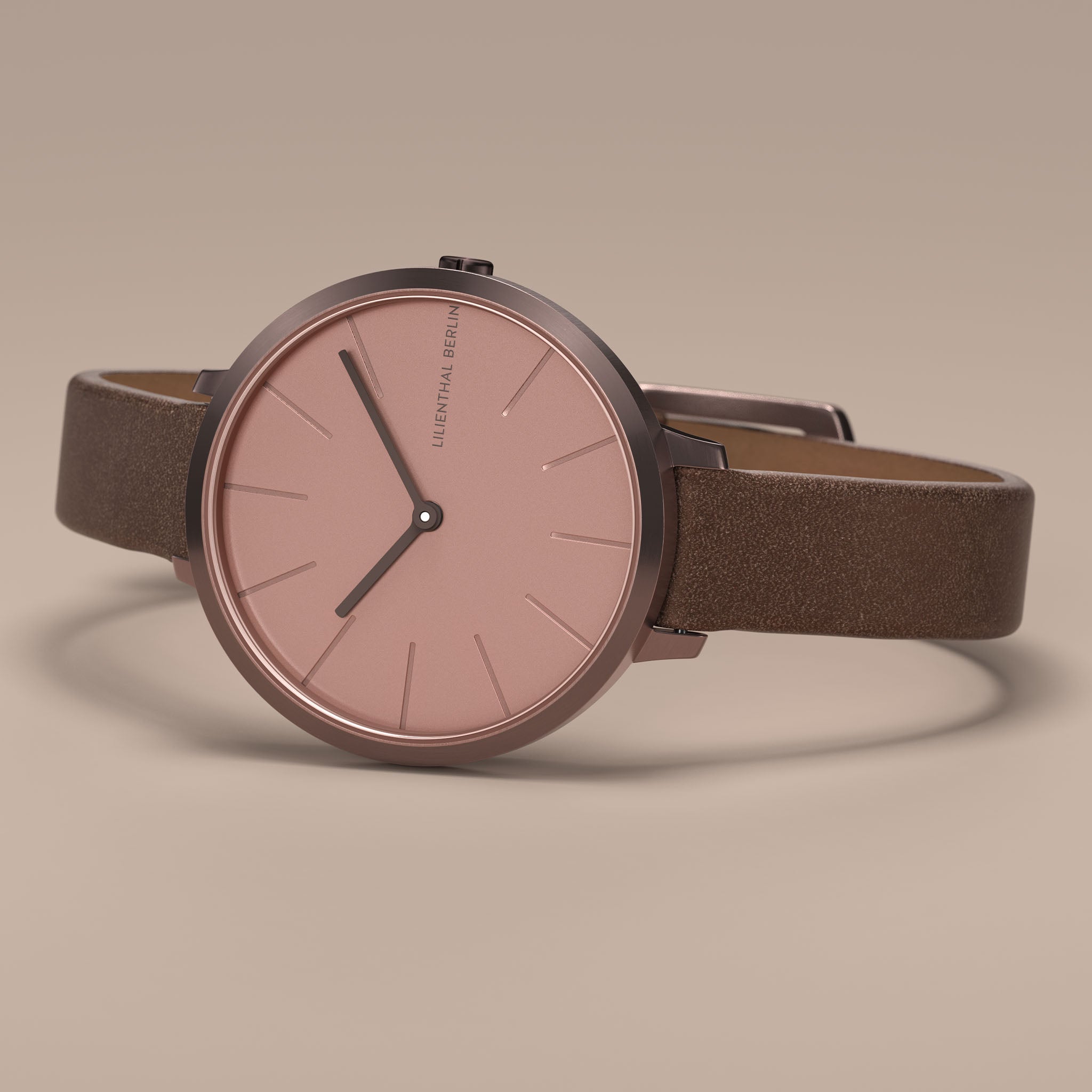 lilienthal-berlin-rosalux-damenuhr-smoky-taupe-30-mm-edelstahl image 3