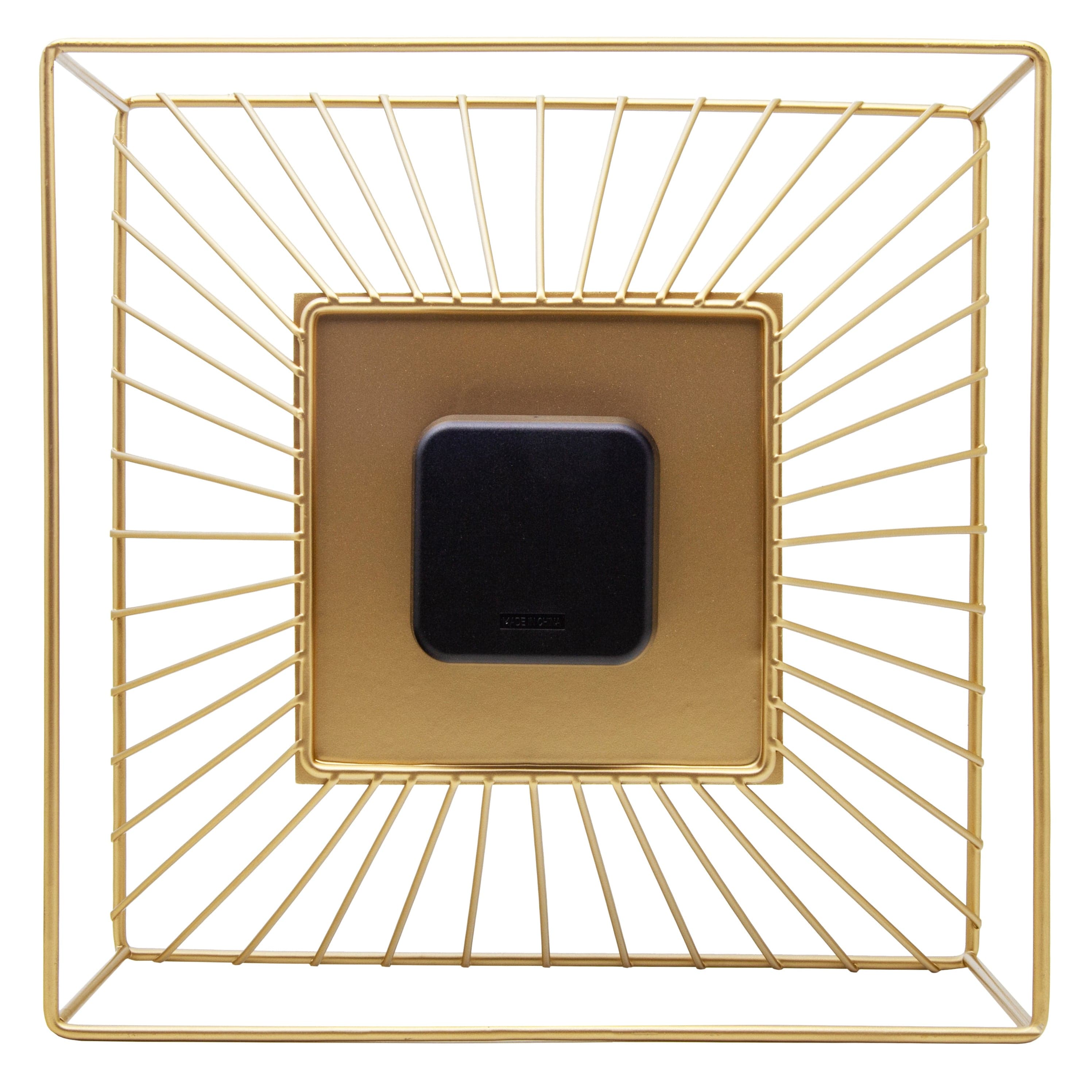 nextime-vasco-table-wand-tischuhr-25x25x12-cm-gold-metall image 8
