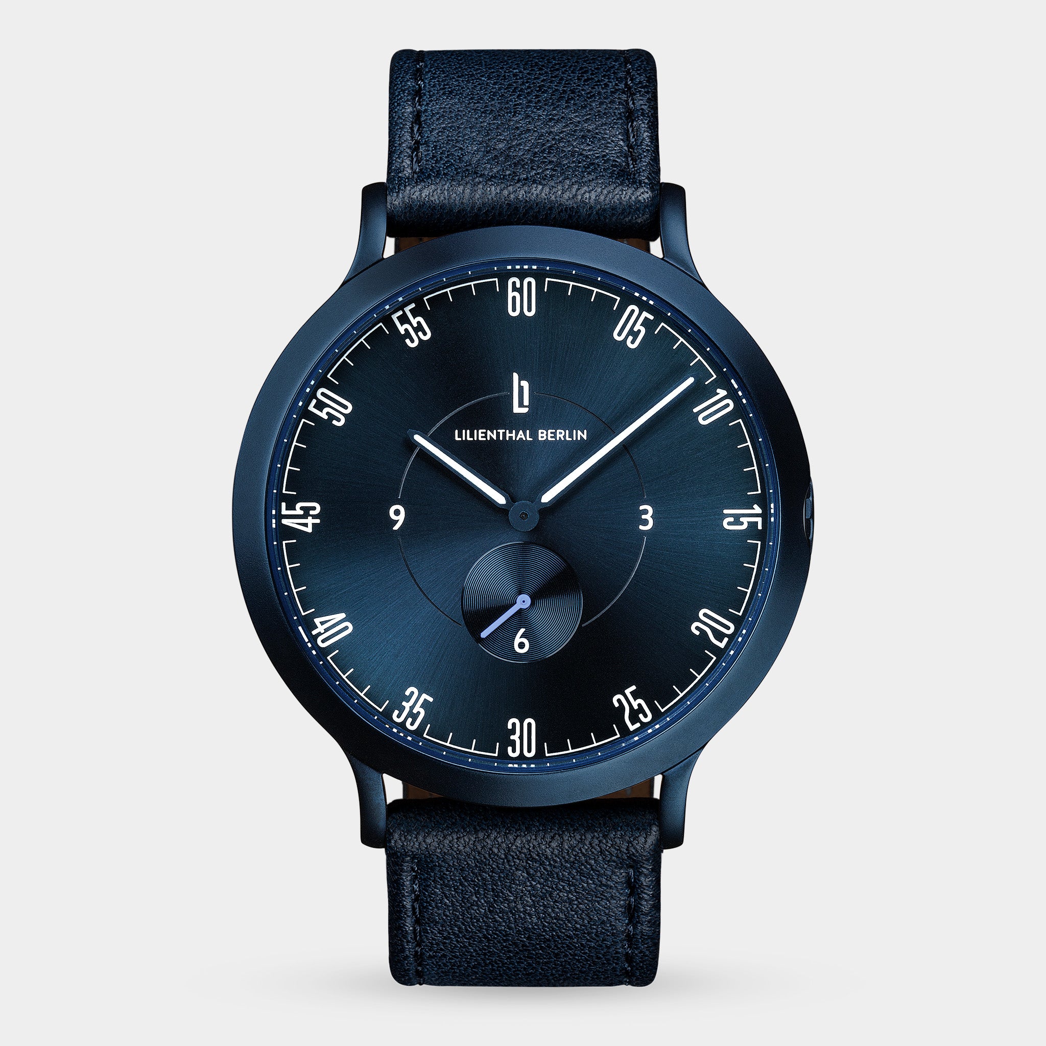 lilienthal-berlin-lilienthal-1-herrenuhr-all-blue-42-5-mm image 1