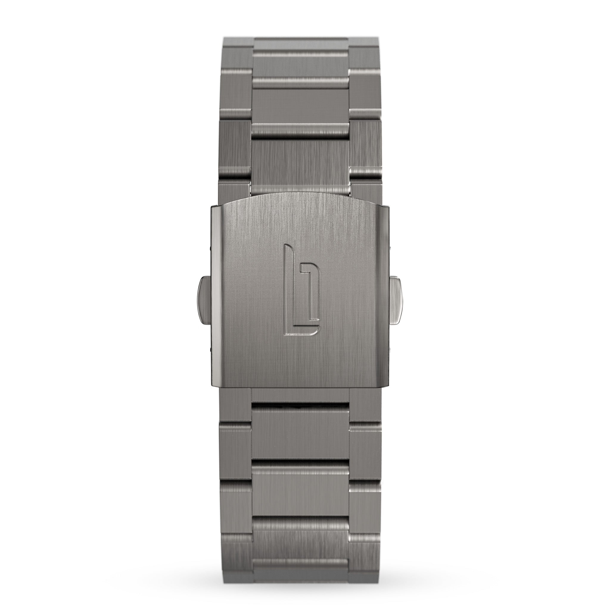 lilienthal-berlin-edelstahl-armband-anthracite-brushed-wechselarmband image 1