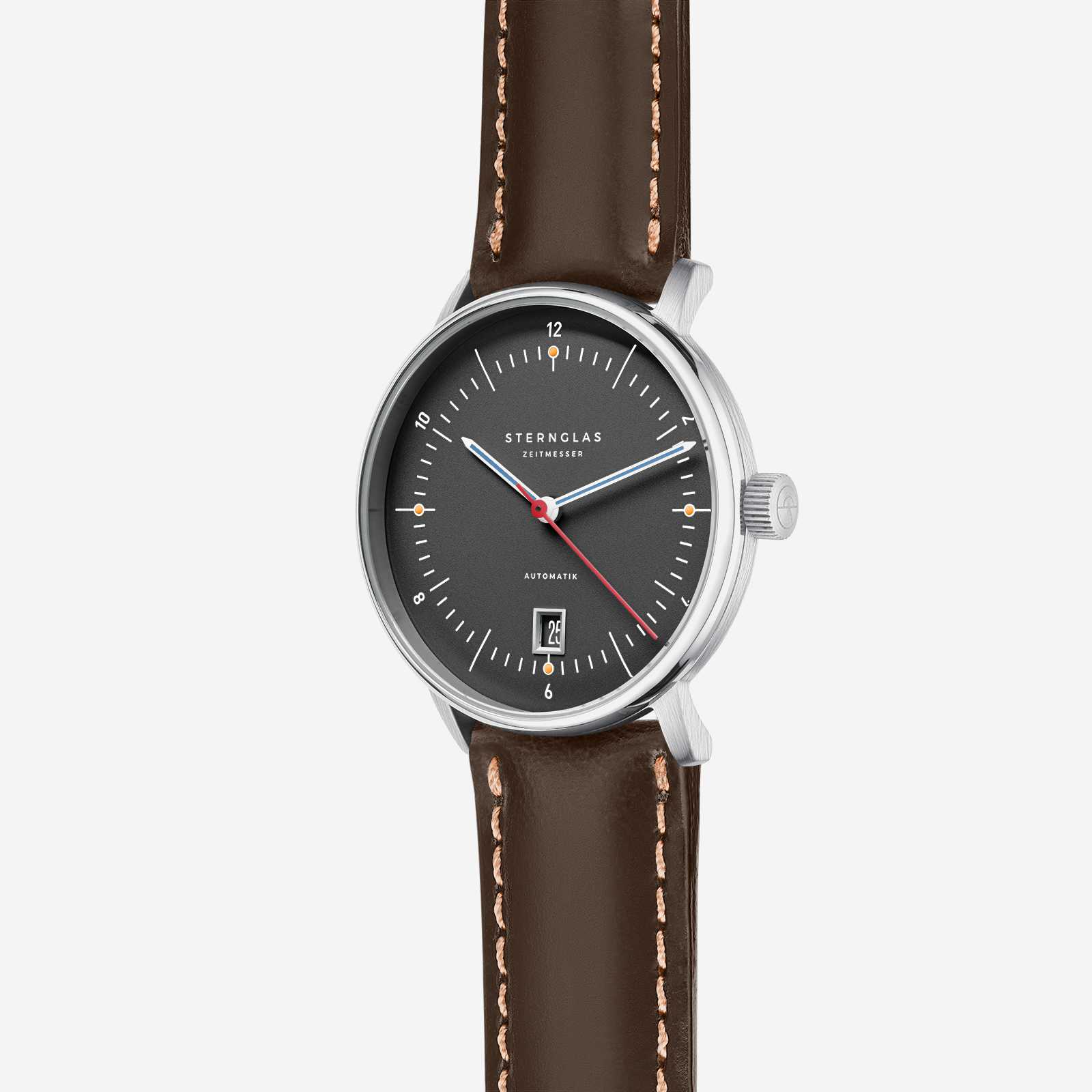 sternglas-naos-pro-automatik-uhr-38-mm-anthrazit-silber image 3