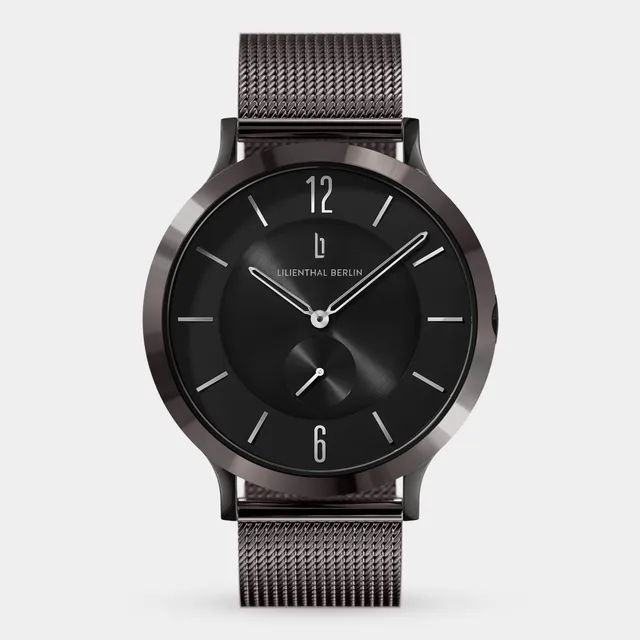 lilienthal-berlin-the-classic-uhr-dark-silver-black image 1