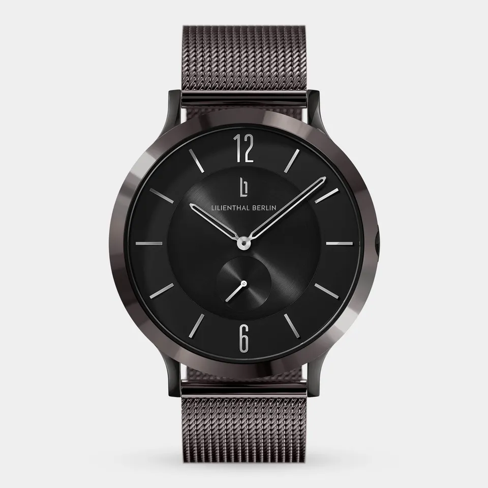 lilienthal-berlin-the-classic-uhr-dark-silver-black image 1