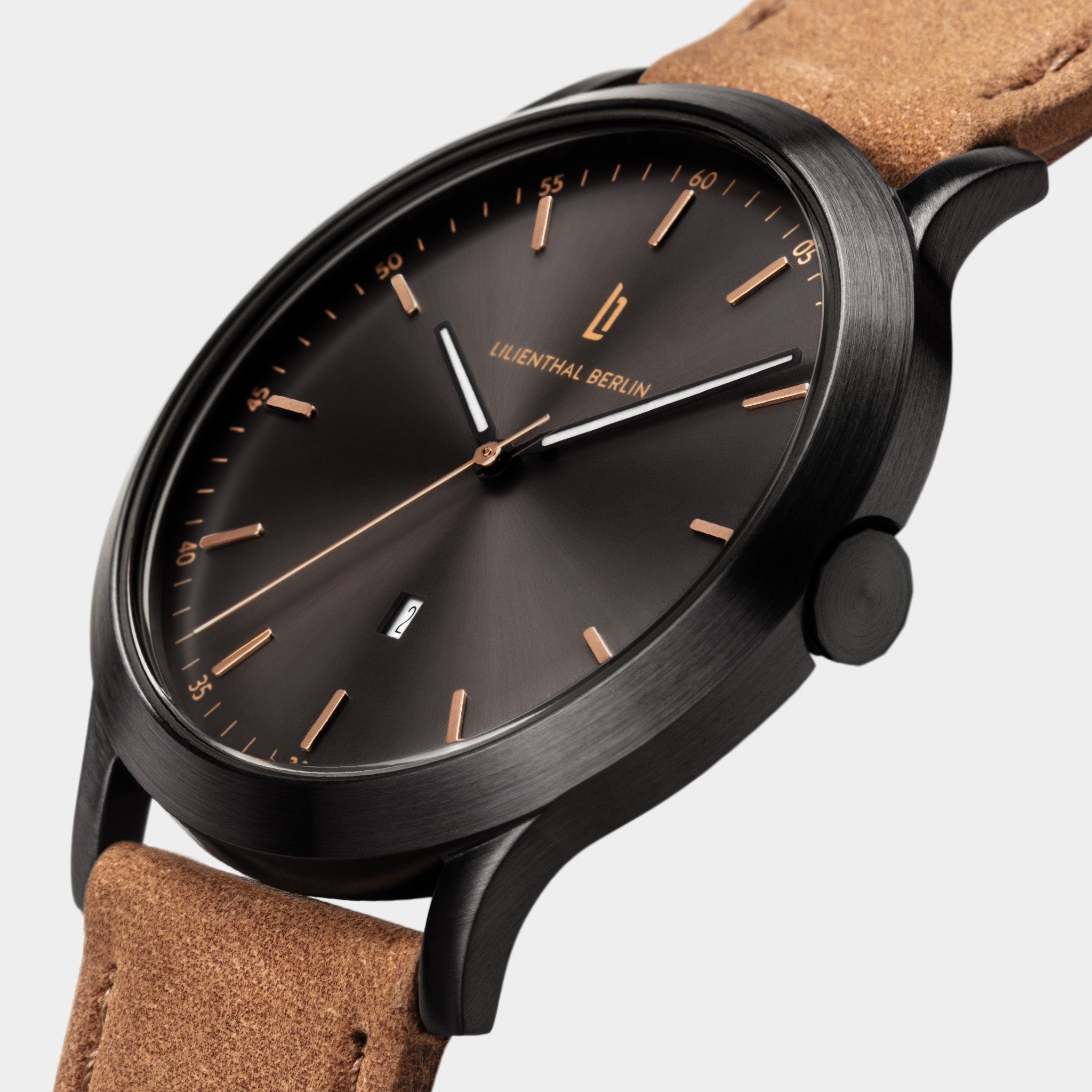 lilienthal-berlin-huxley-black-bronze-uhr-40-mm image 2