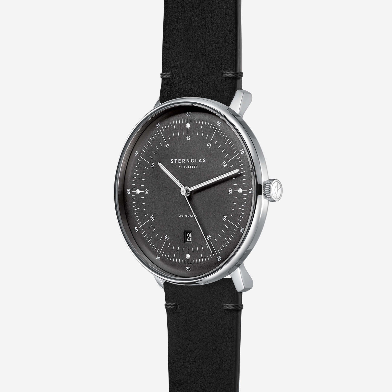 sternglas-hamburg-automatik-herrenuhr-42-mm-graphit image 3
