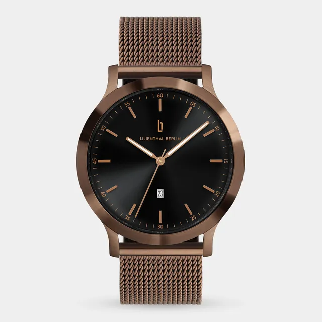 lilienthal-berlin-huxley-40-mm-bronze-black-bestseller image 1