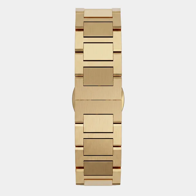 lilienthal-berlin-edelstahl-armband-gold-brushed-wechselband image 1