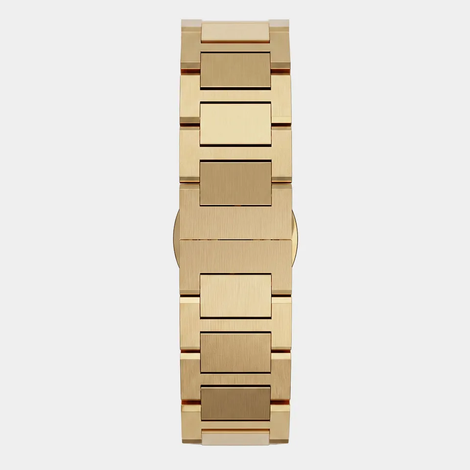 lilienthal-berlin-edelstahl-armband-gold-brushed-wechselband image 1