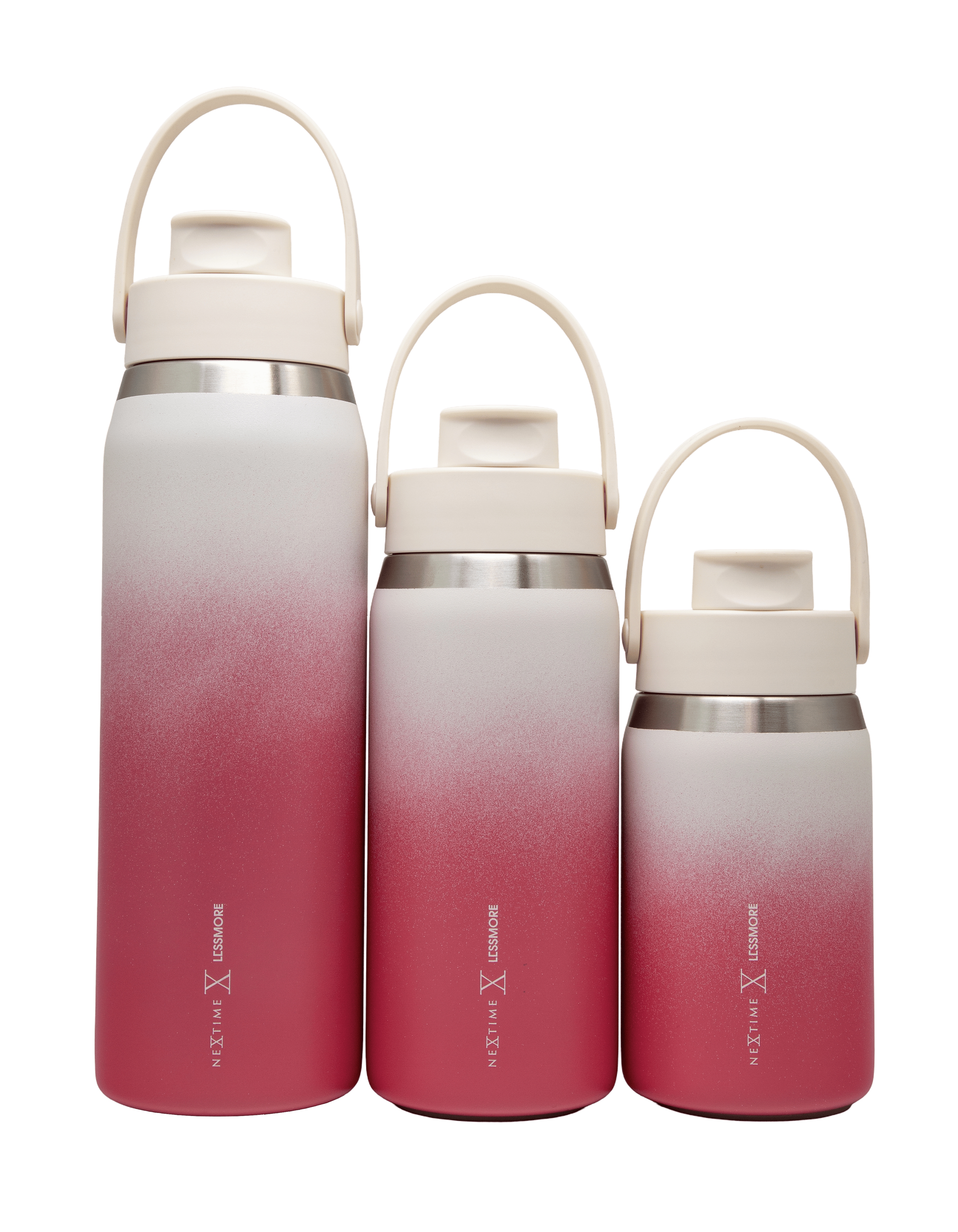 nextime-canvas-bottle-thermal-trinkflasche-355-473-710ml-cherry-blossom image 5