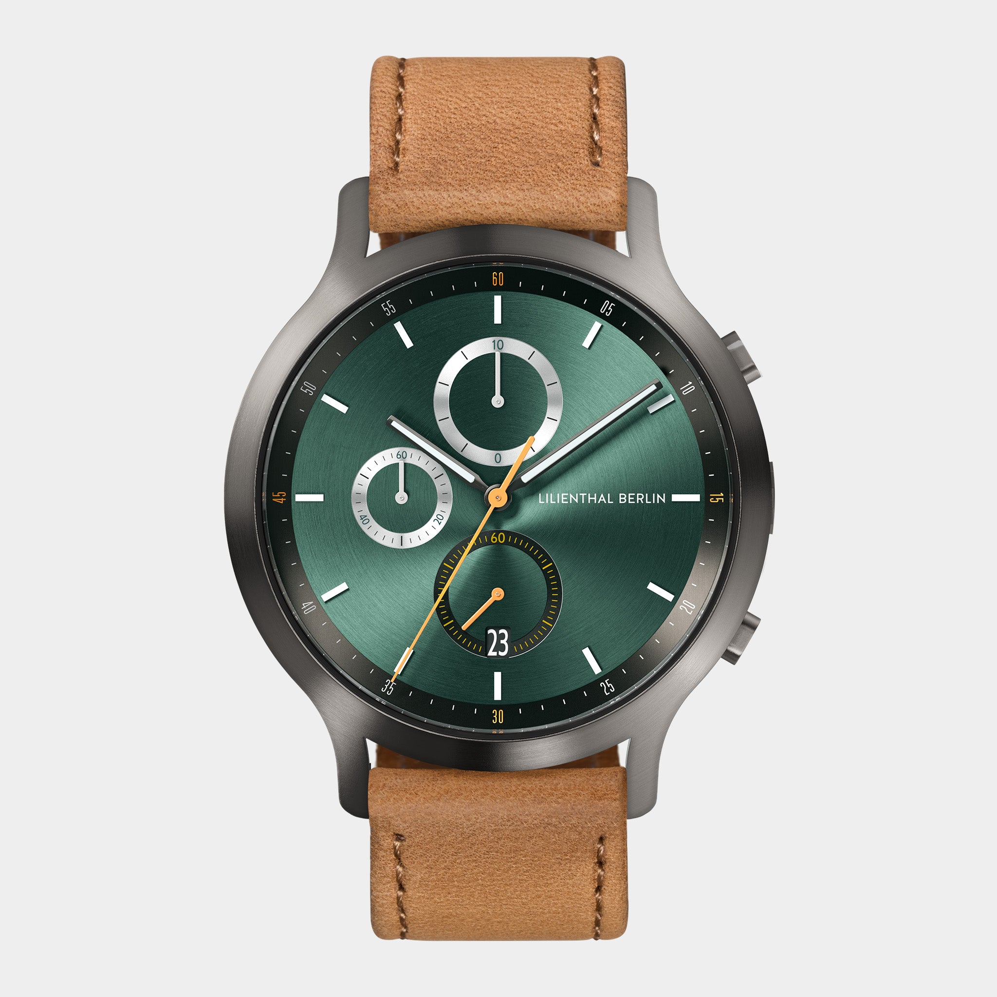 lilienthal-berlin-chronograph-armbanduhr-getaway-green-racing-green image 1