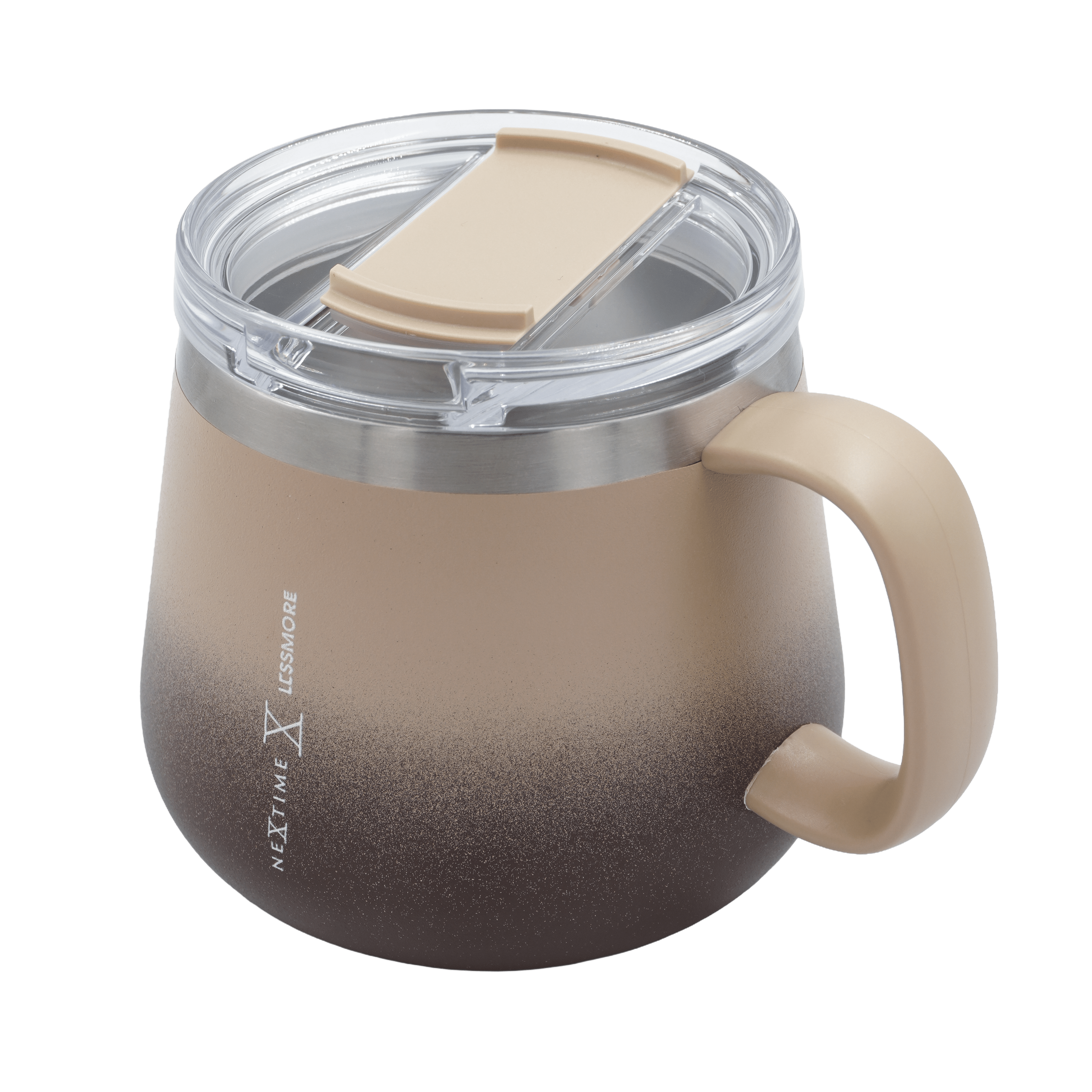 nextime-chubby-mug-thermobecher-473-ml-edelstahl-schokobraun image 2