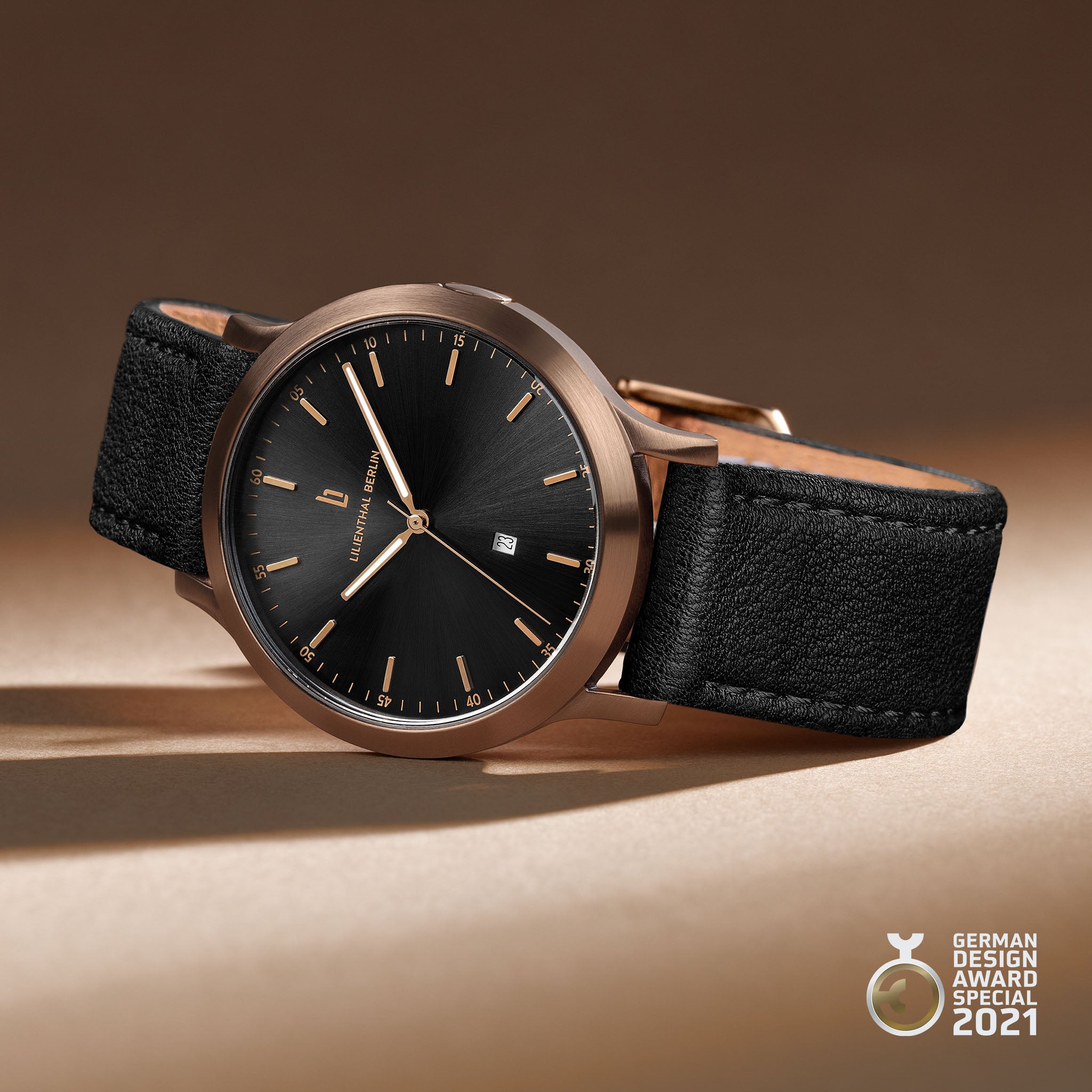 lilienthal-berlin-huxley-bronze-schwarz-40-mm image 3