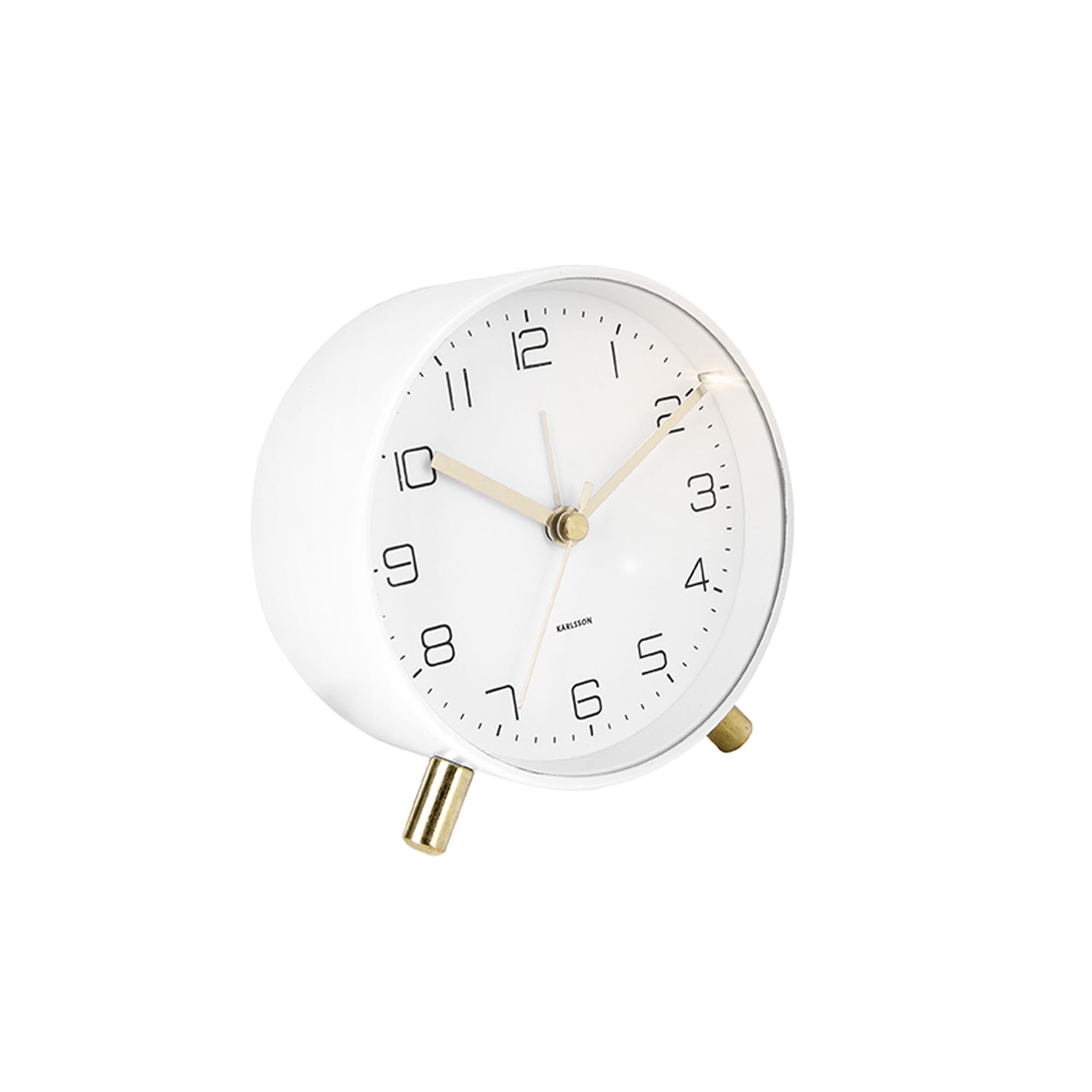 karlsson-lofty-wecker-wei-matt-11-cm-analog-mit-schlummerfunktion image 3