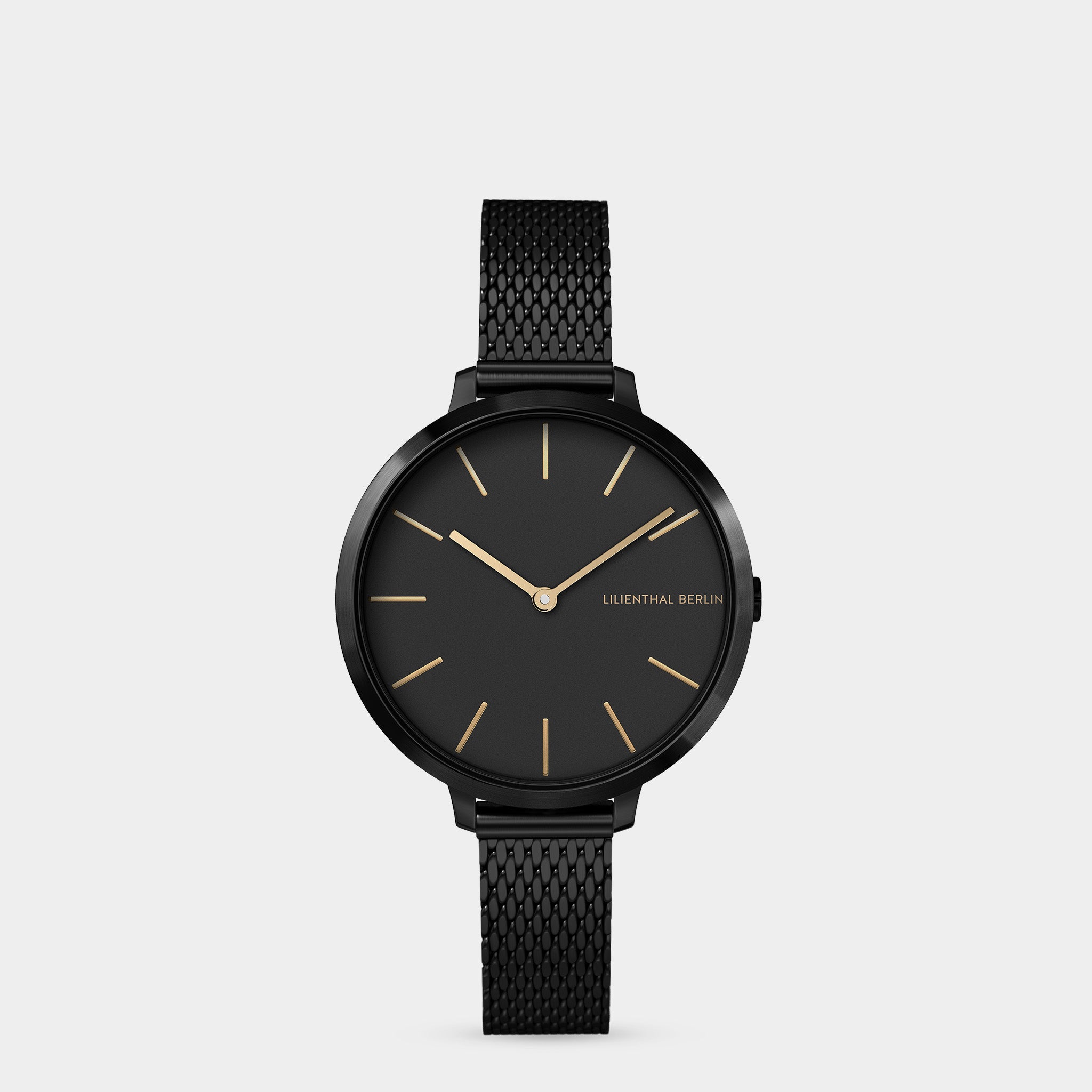 lilienthal-berlin-rosalux-black-gold-damenuhr-30-mm image 1