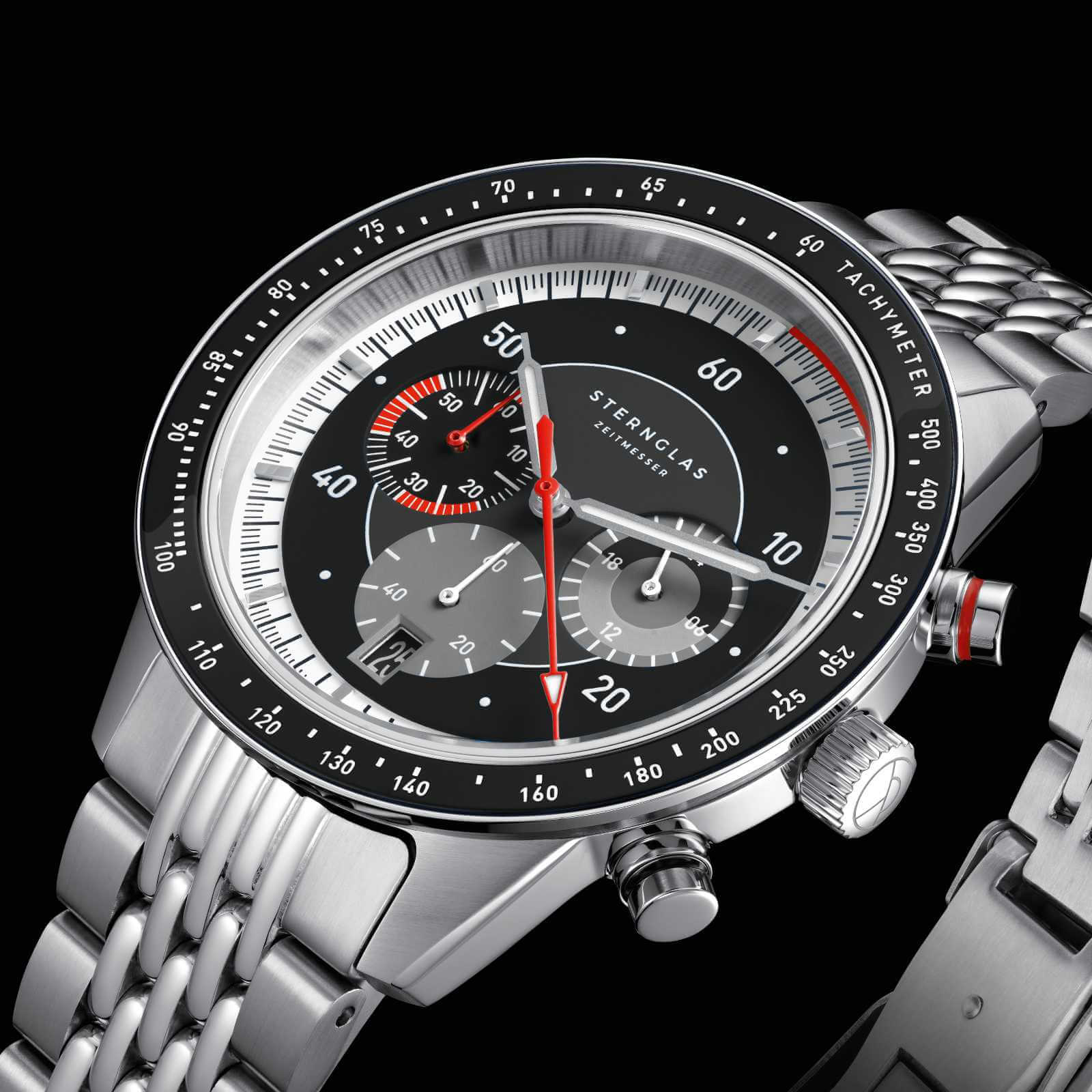 sternglas-tachymeter-2-0-chronograph-herrenuhr-schwarz-42-mm image 6