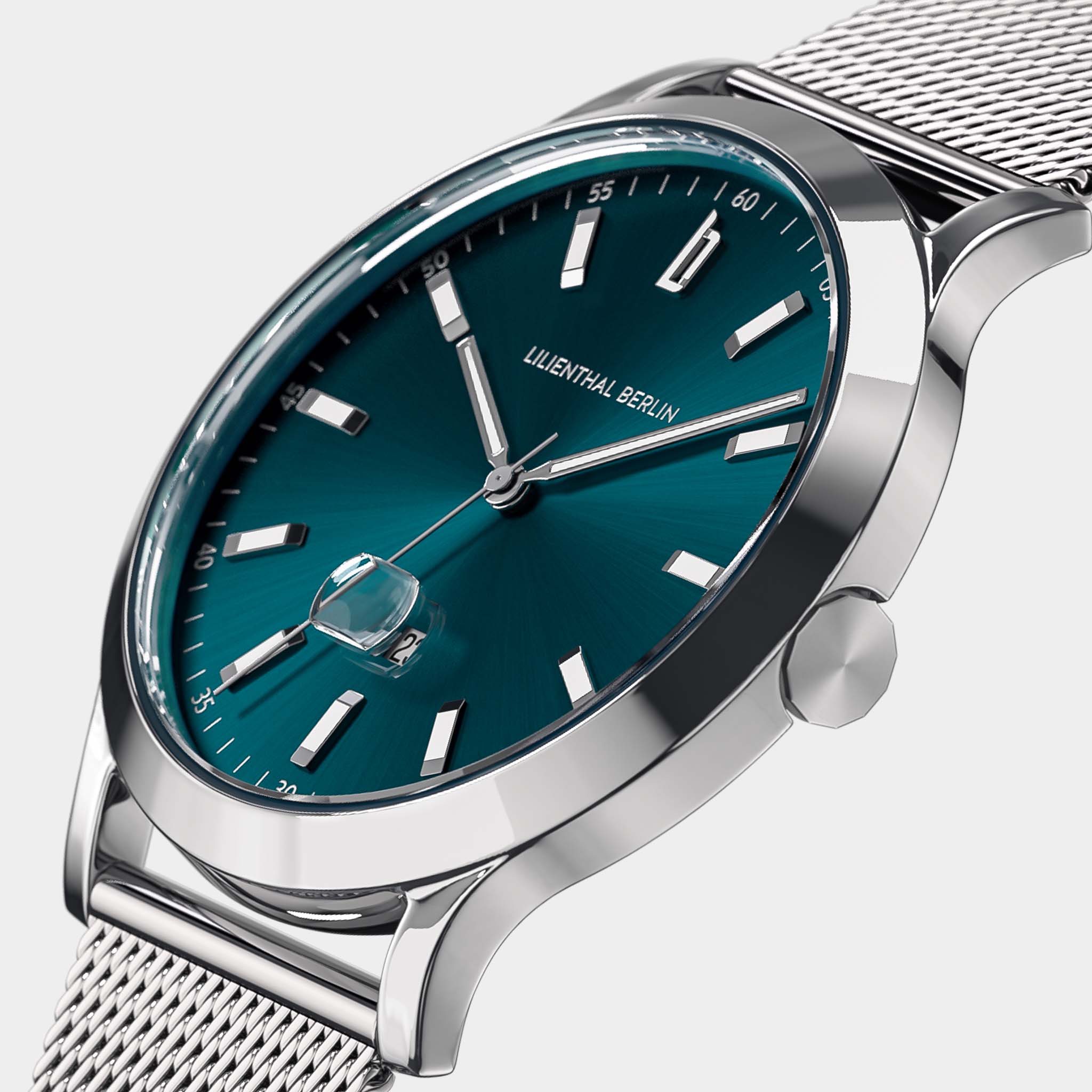 lilienthal-berlin-huxley-ii-armbanduhr-oceanic-teal-40-mm-2 image 2