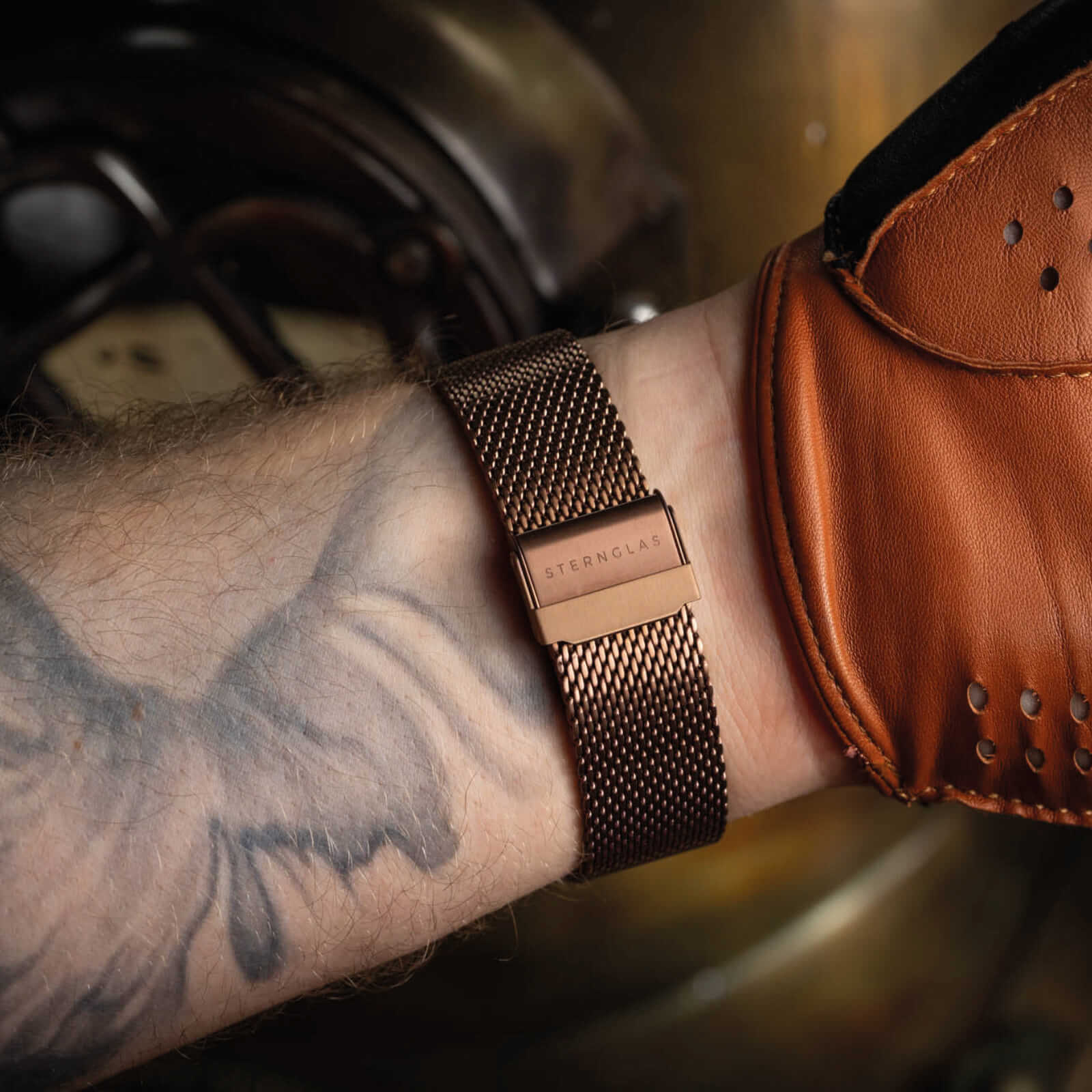 sterngas-milanaise-armband-20-mm-bronze-edelstahl image 4