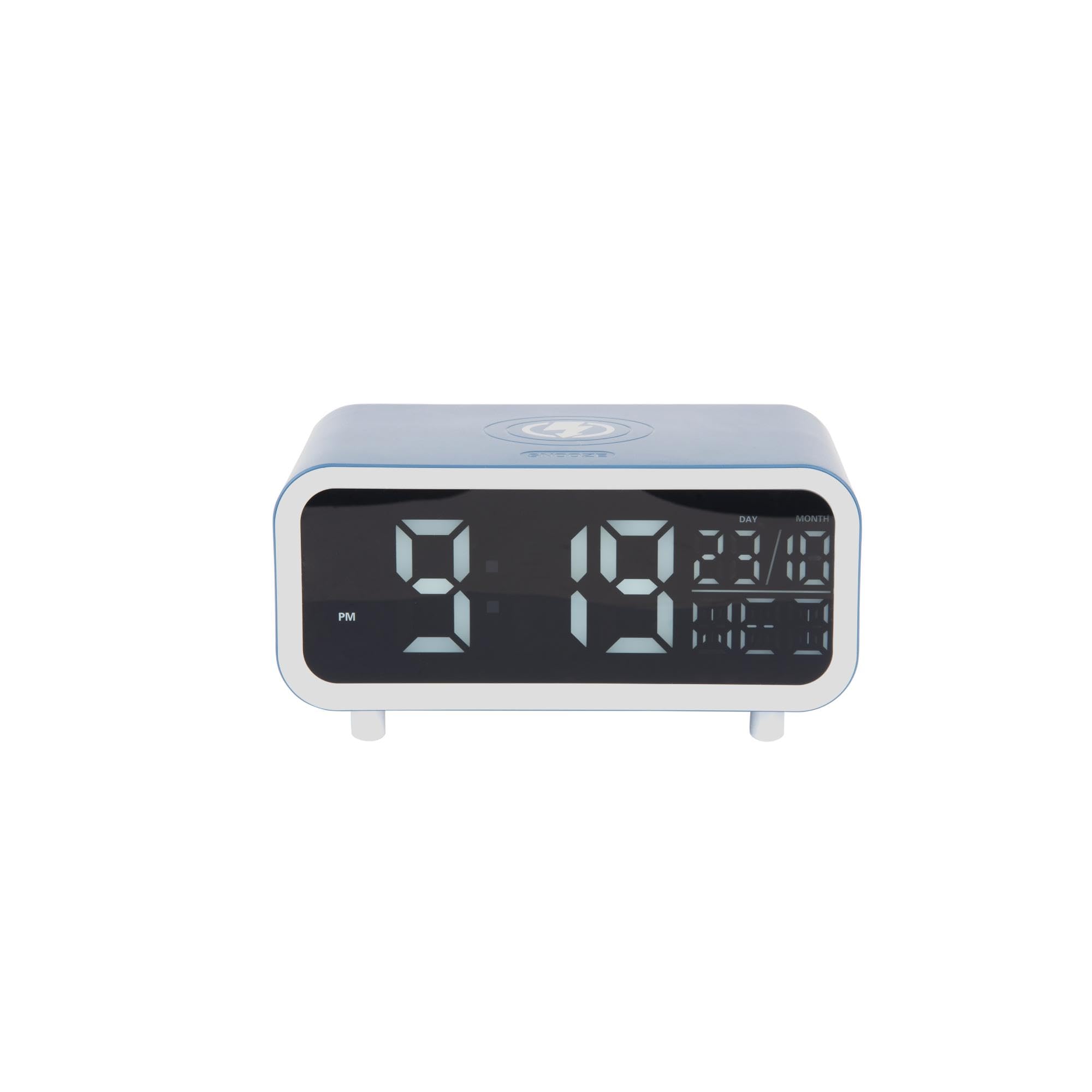 karlsson-chunky-led-wecker-klassisches-blau-17-x-11-x-8-6-cm-mit-handy-ladefunkt image 3